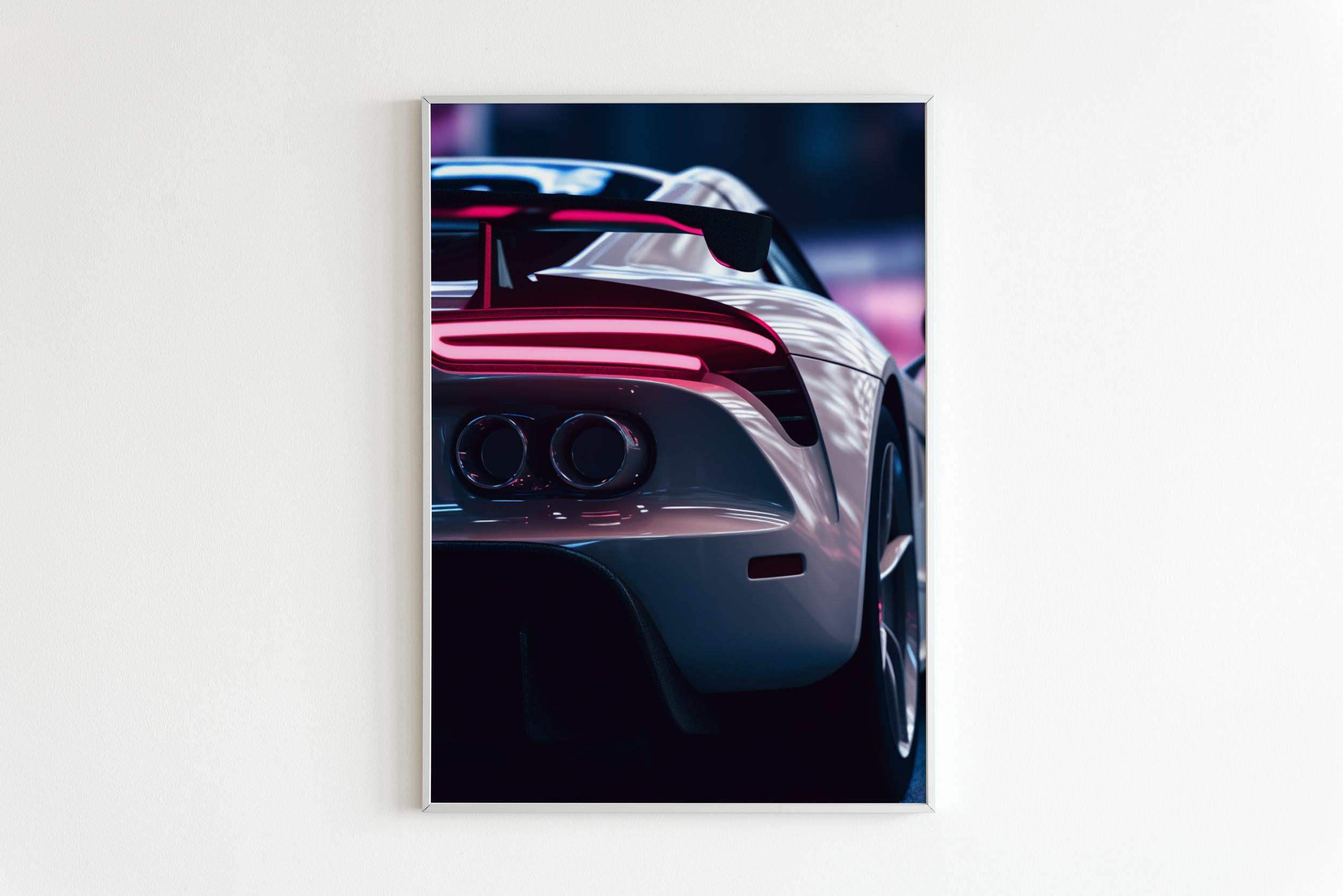 Sportauto Achterkant
