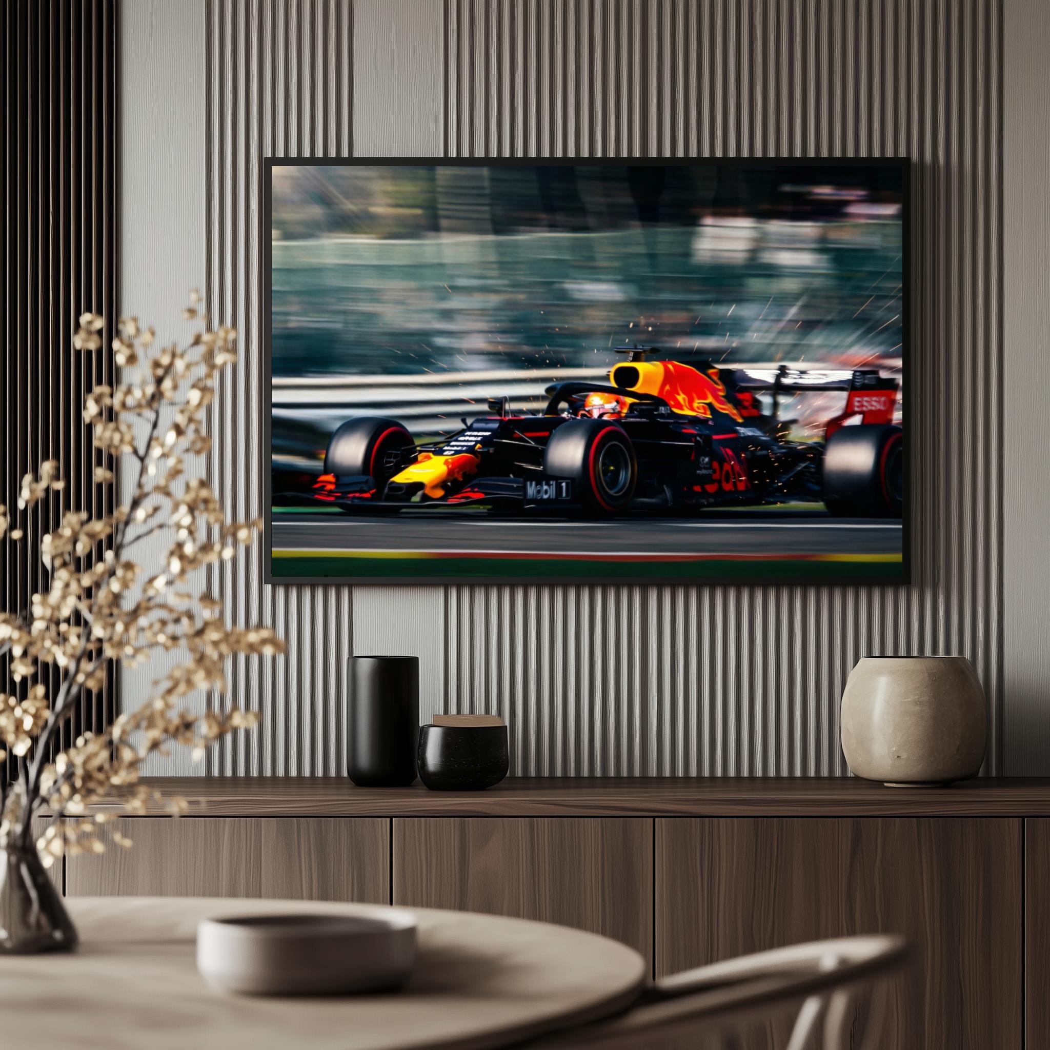 F1 Red Bull in Actie