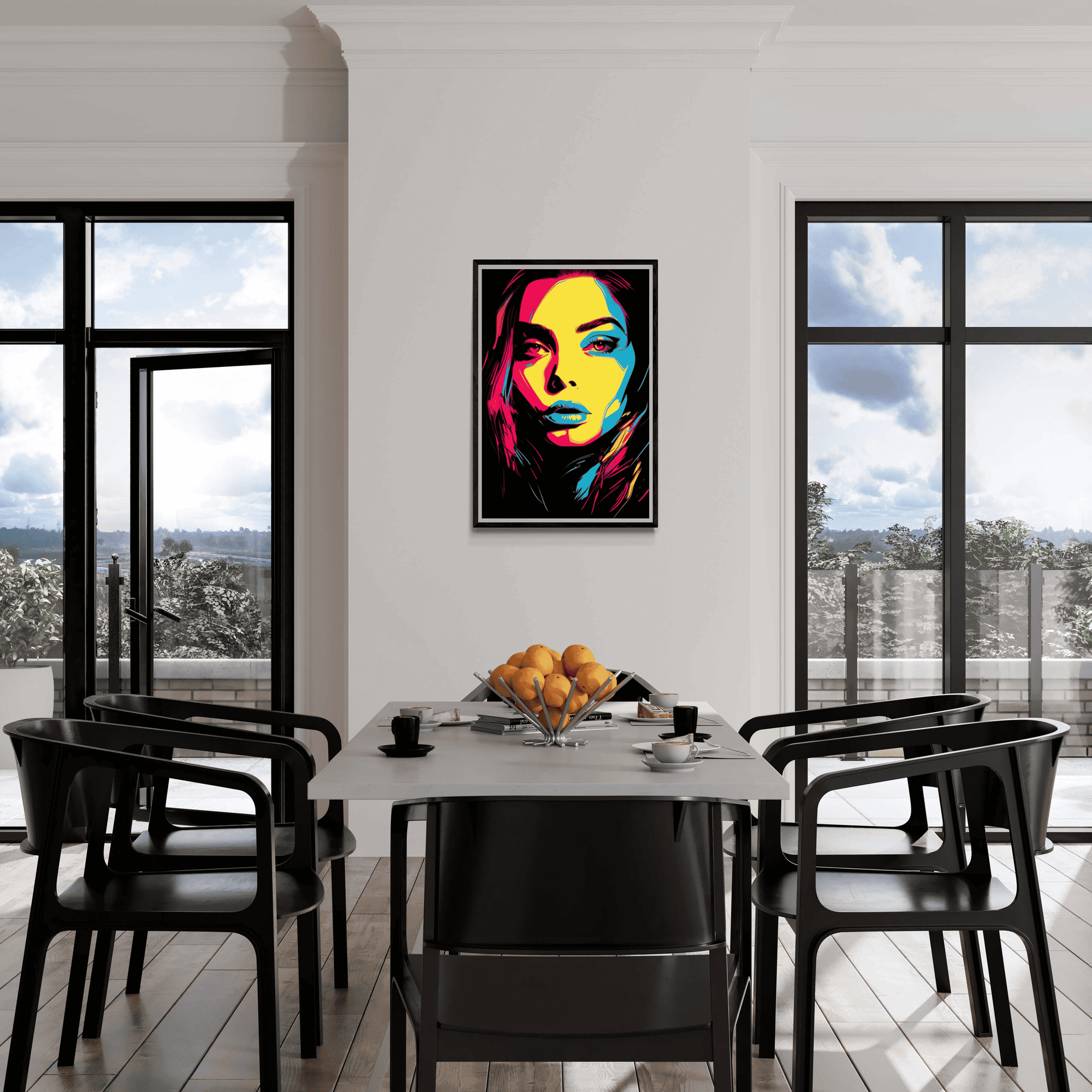Woman in Colors