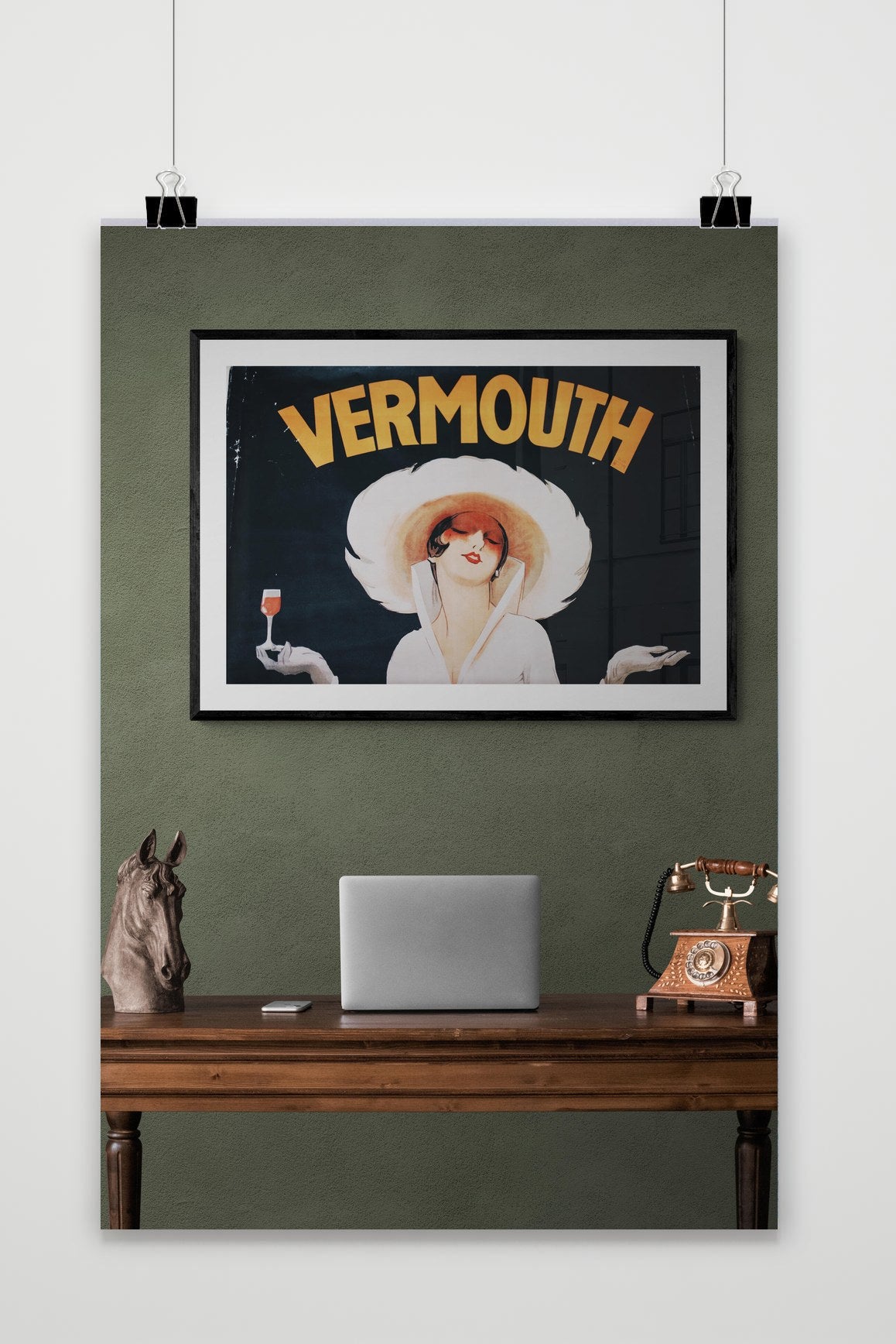 Vermouth Vintage poster