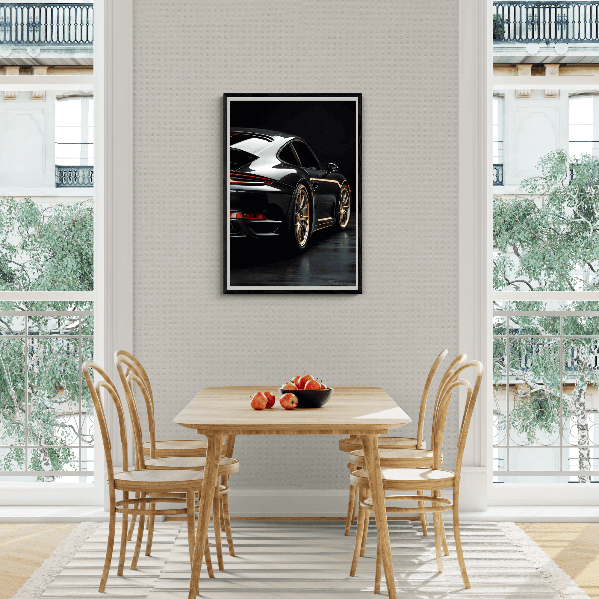 Sports car black