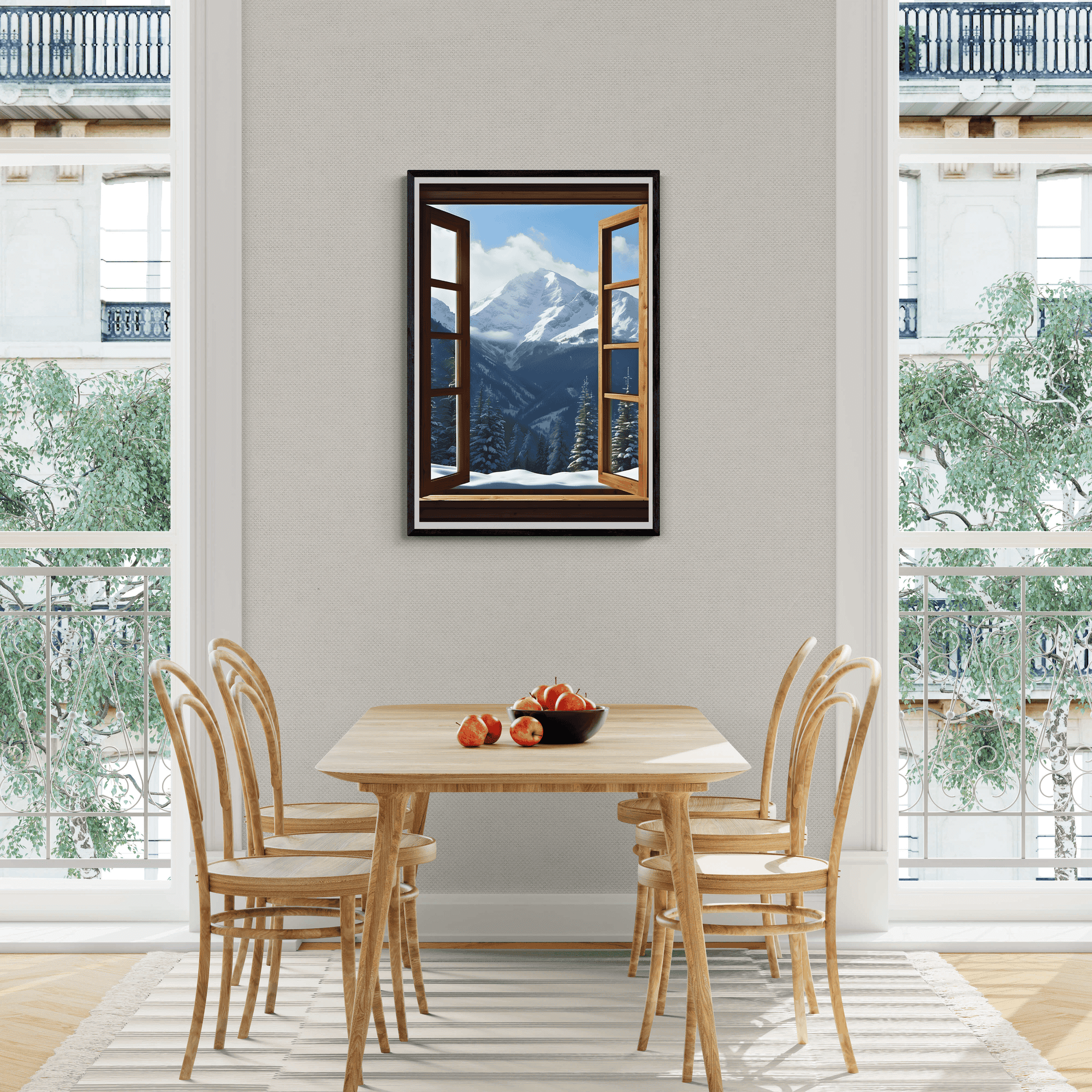 Alpine View Window