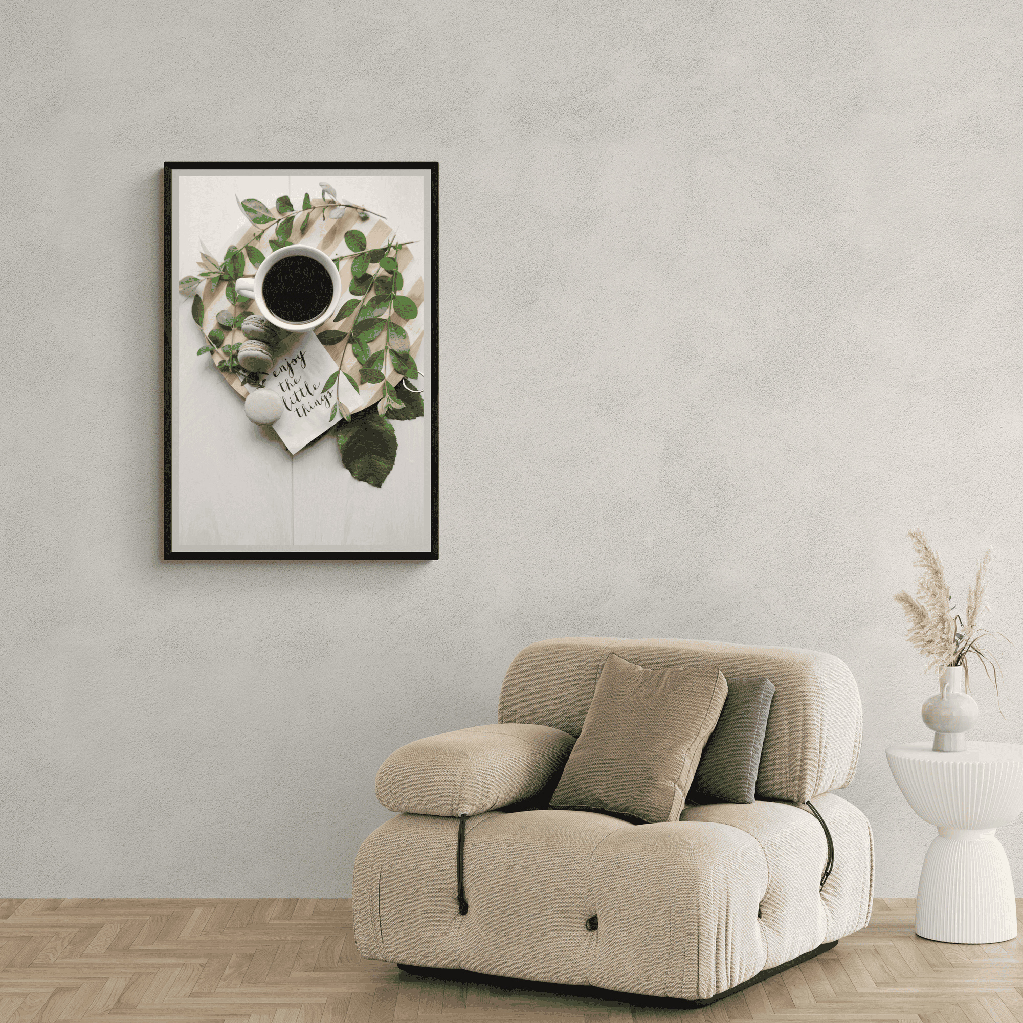 Coffee with Macarons