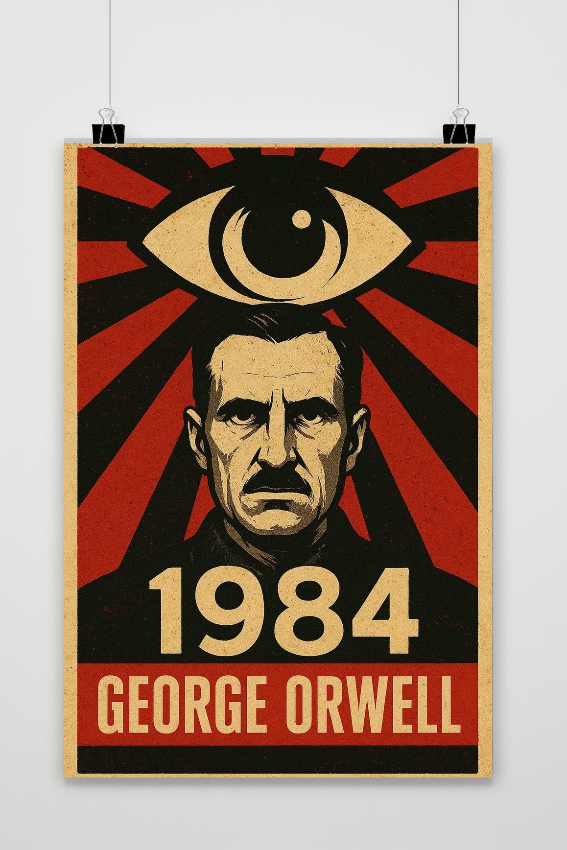 1984 George Orwell poster van 25 Artstreet