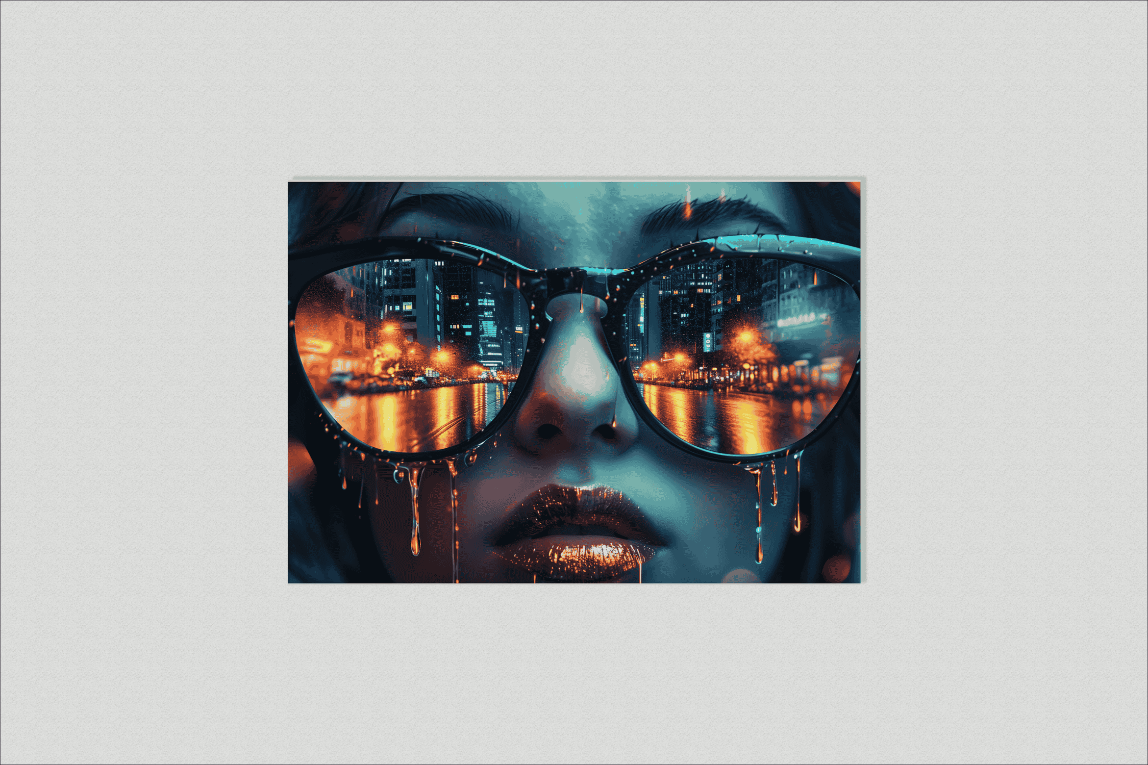 Glasses City View