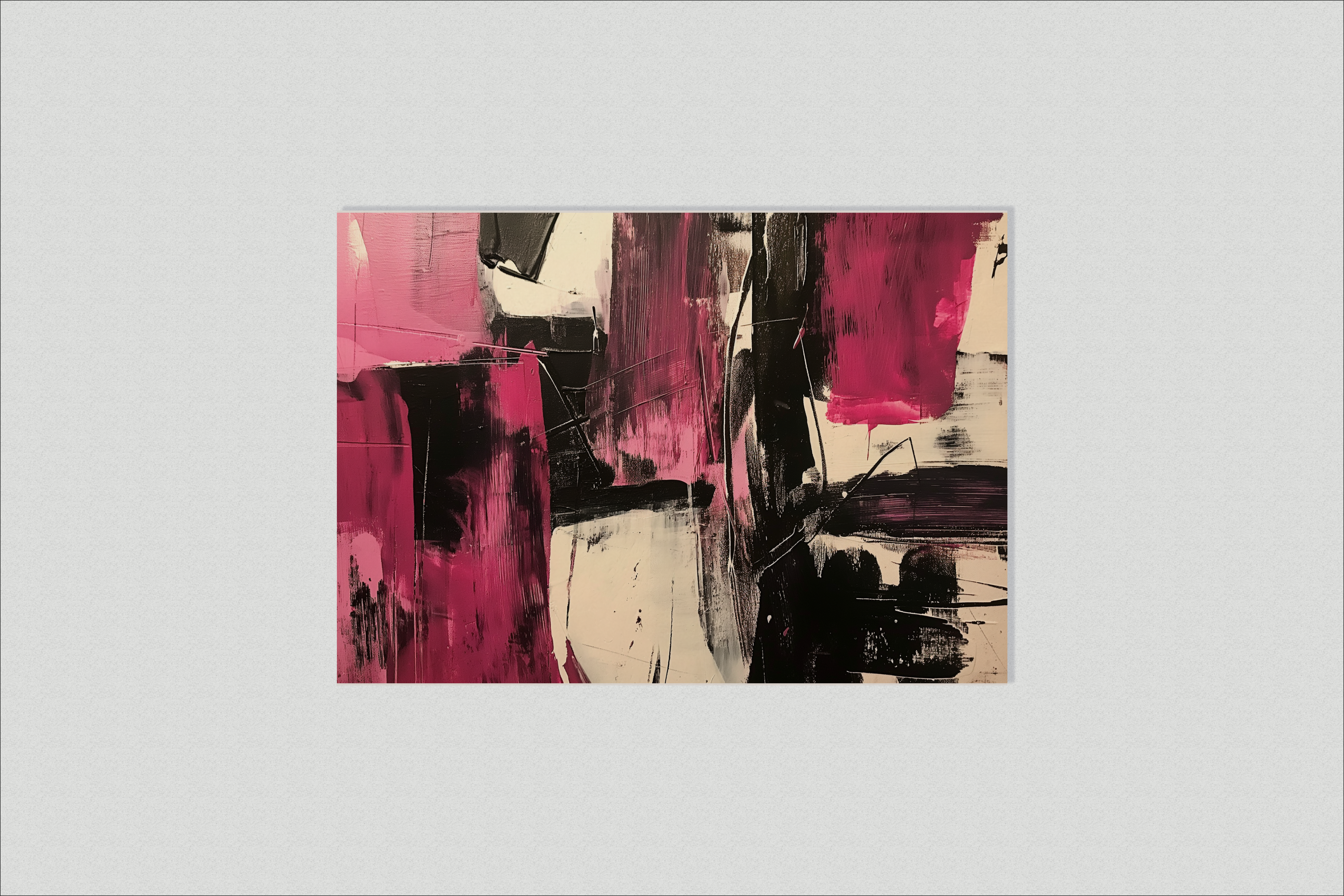 Abstrakte Linien rosa