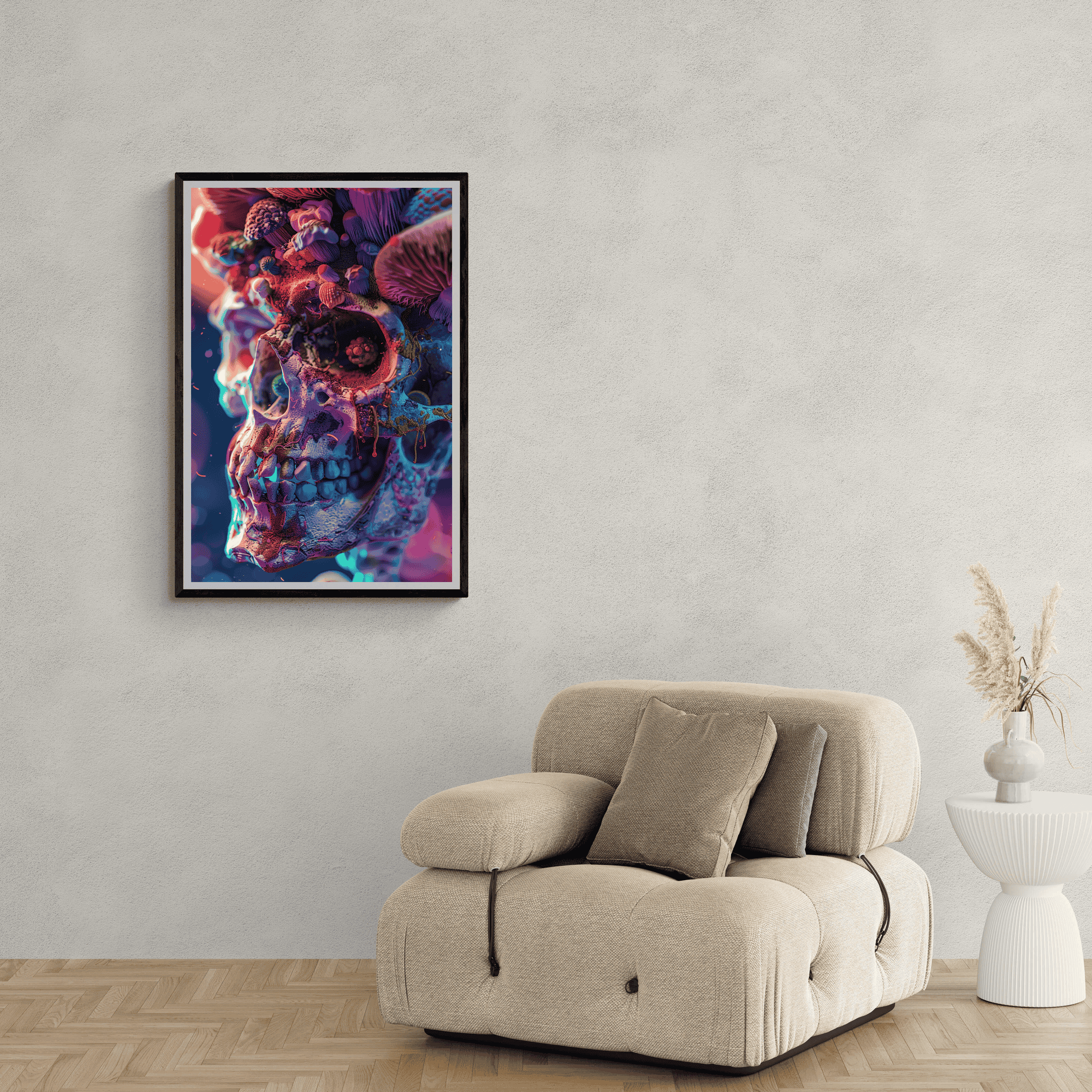 Schlagzeile zum Dia de Muertos