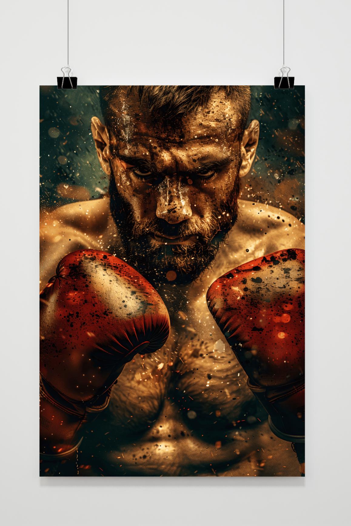 Goldener Boxer