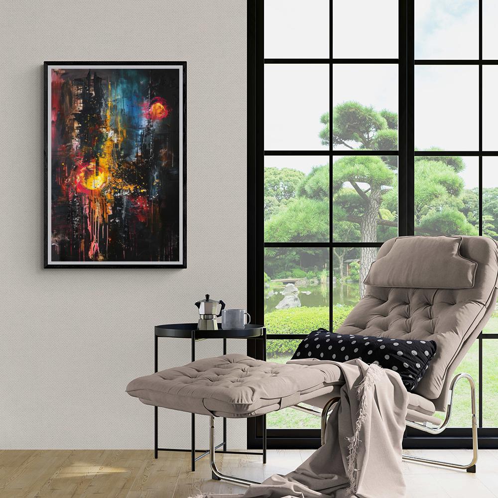 Toren Aquarel Stijl