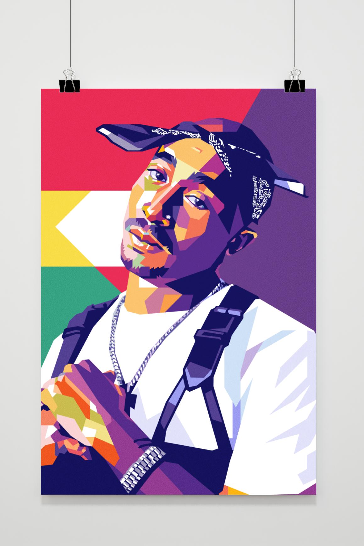 Tupac purple
