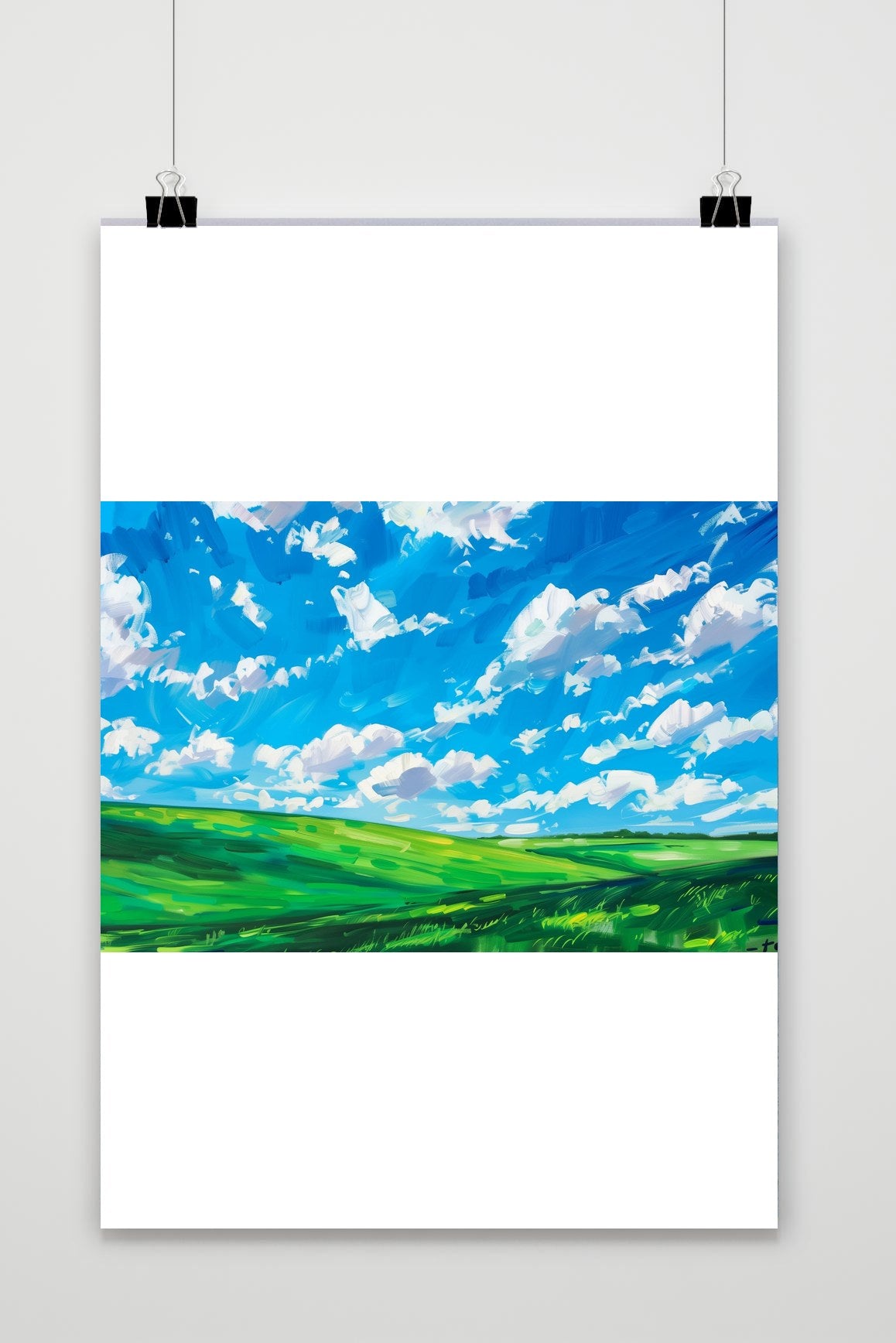 Windows Landschap poster