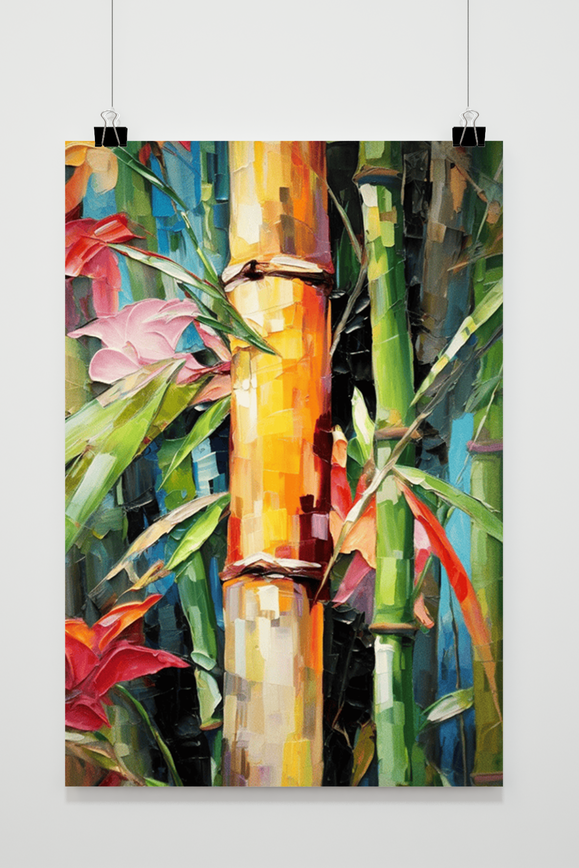 Bamboo Nature Poster