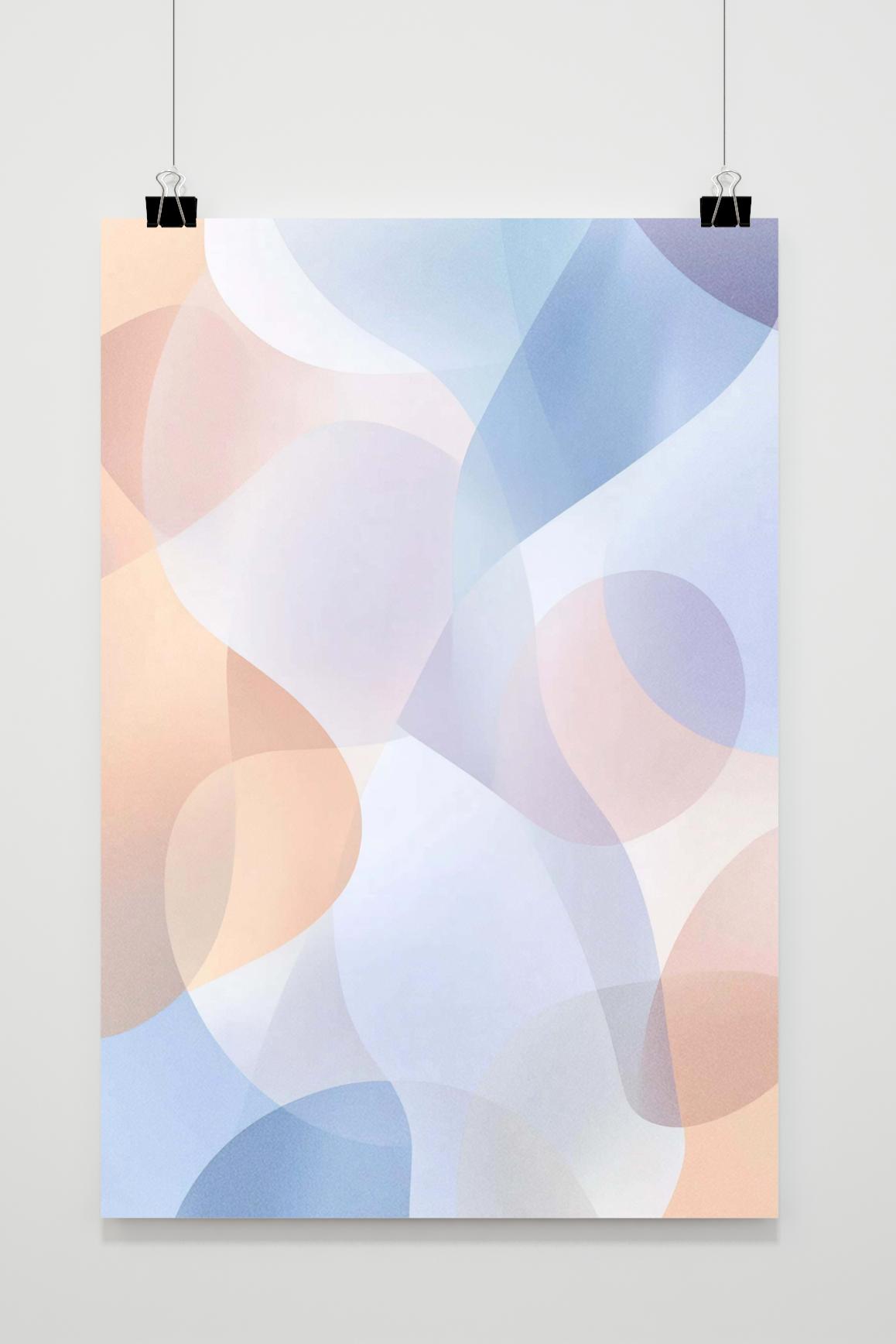 Abstraktes Pastell