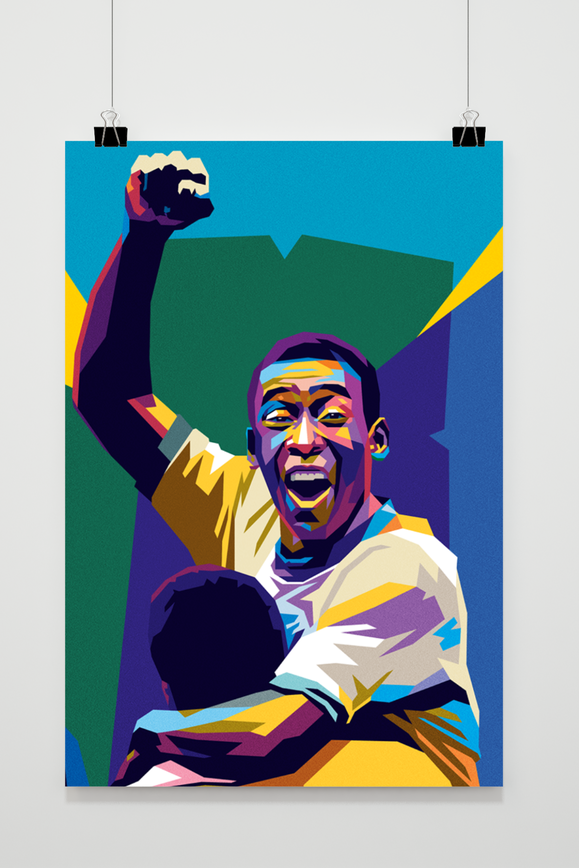 Pele-Plakat