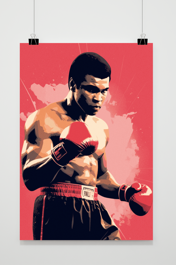 Muhammad Ali-Plakat
