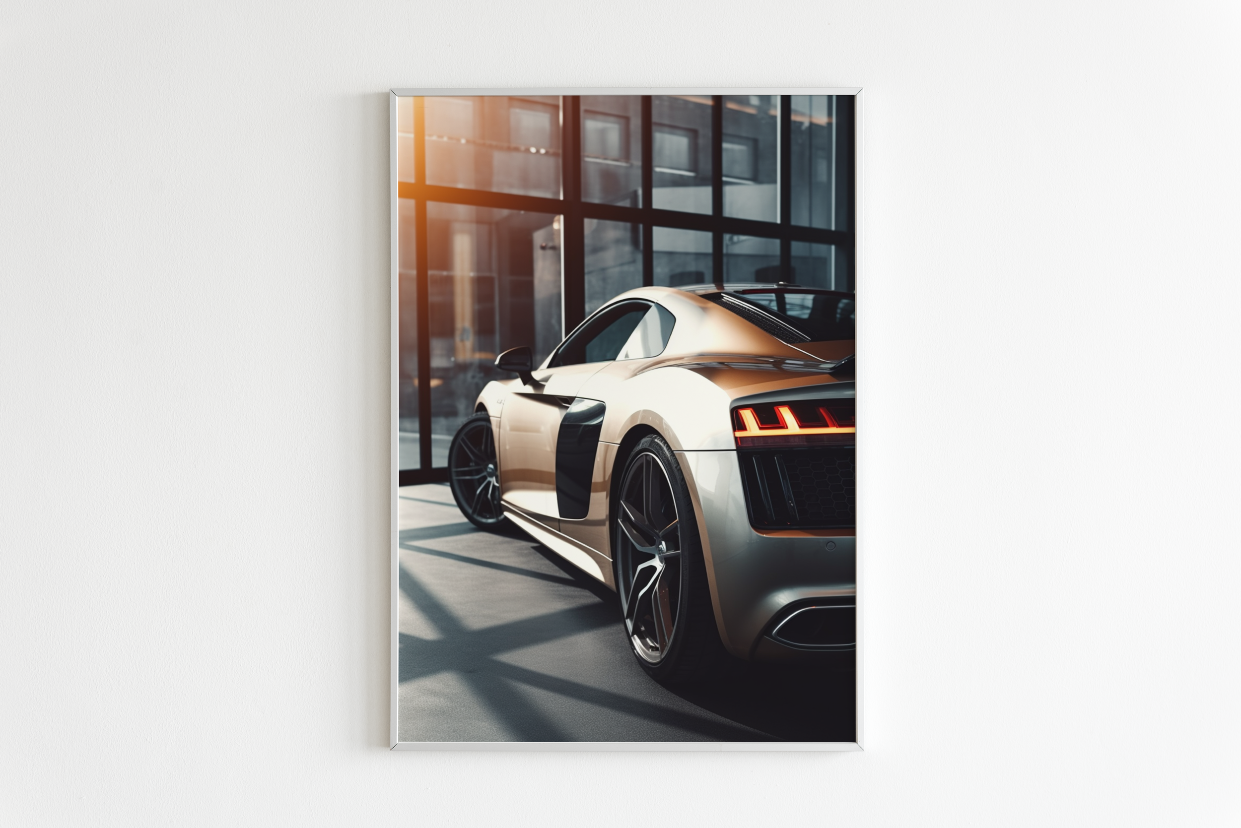 Sportauto Achterkant