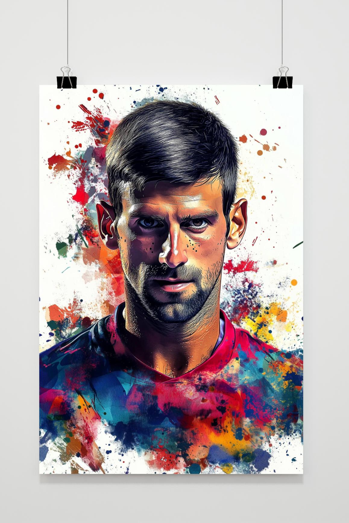 Novak Djokovic Portret