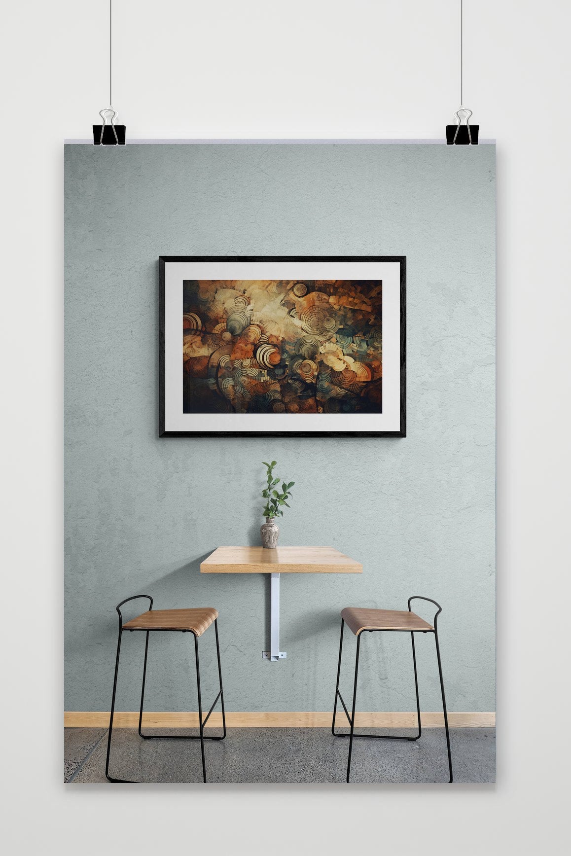 Vintage Abstract poster