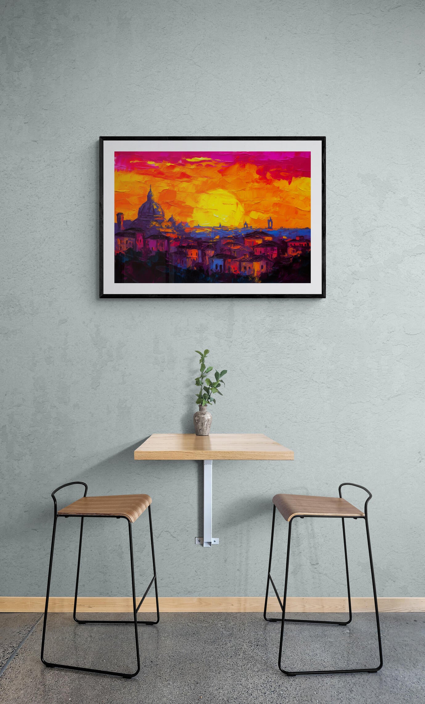 Römischer Sonnenuntergang