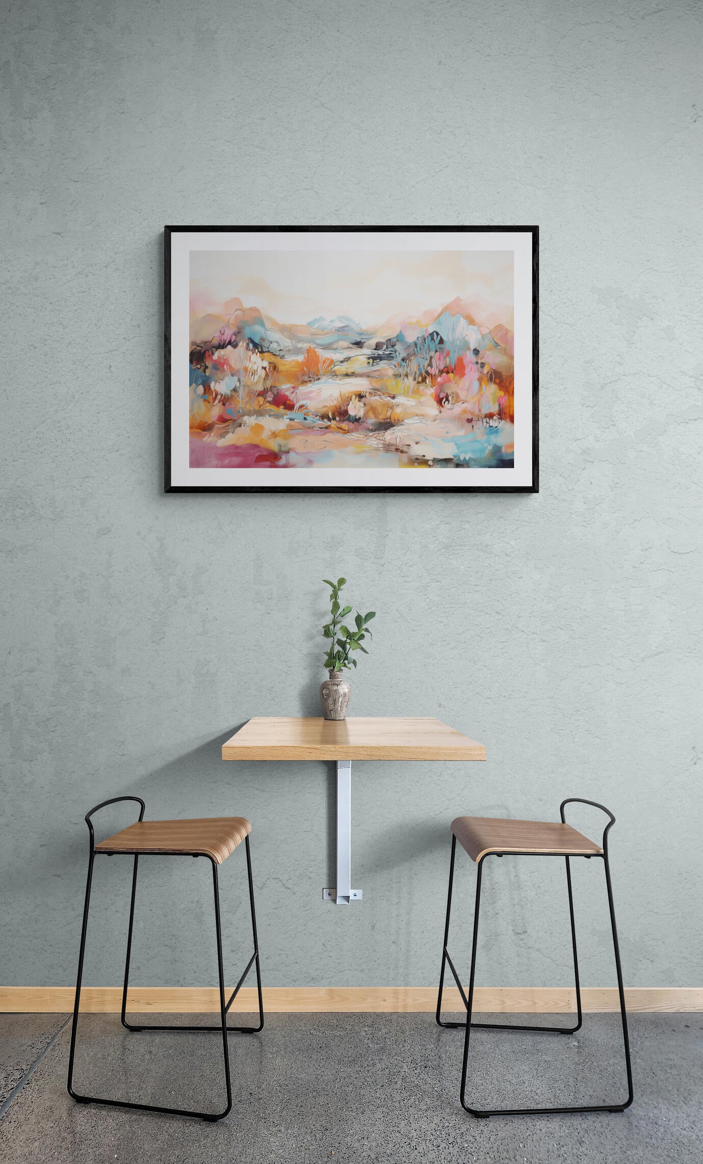 Bunte Landschaft