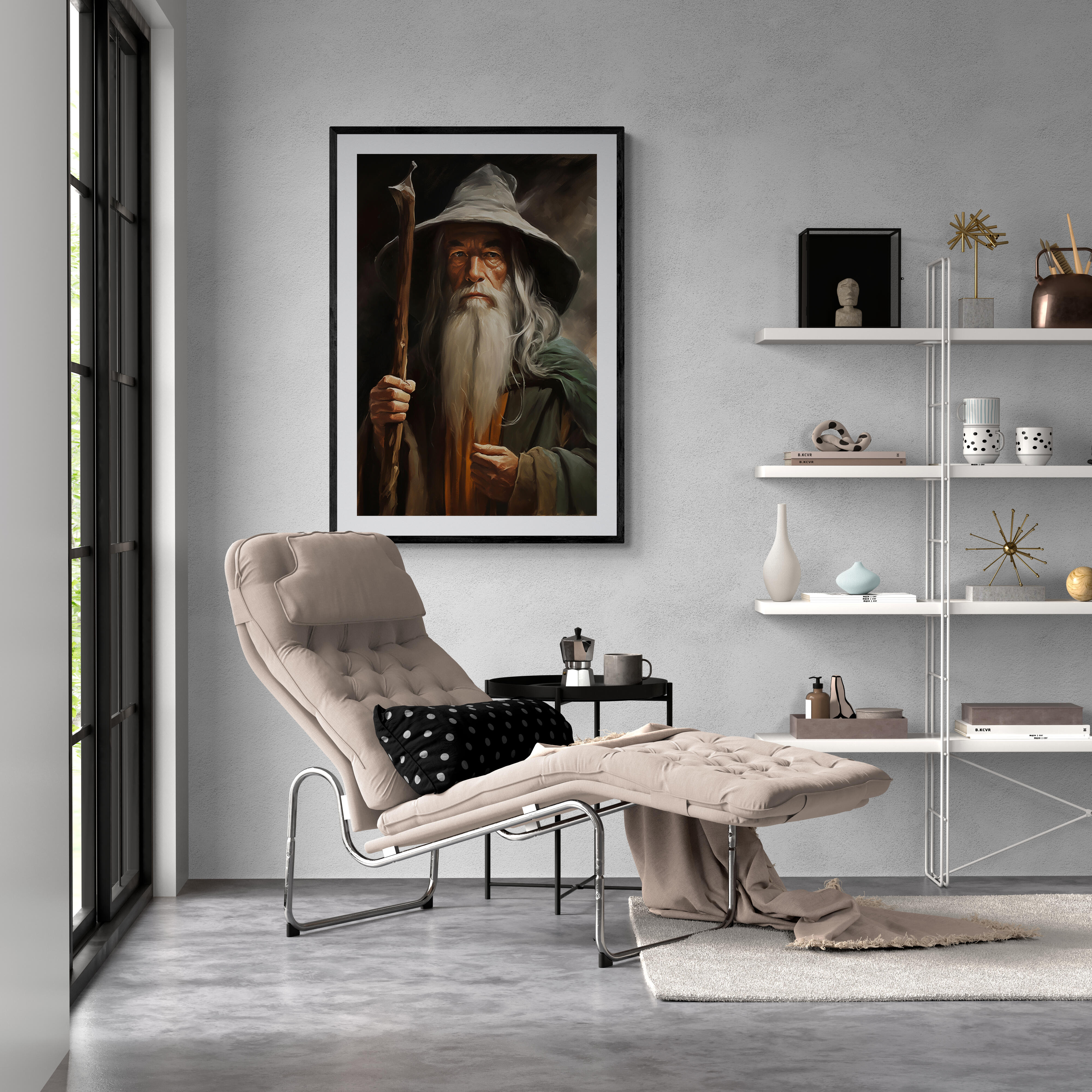 Gandalf the Grey Abstract