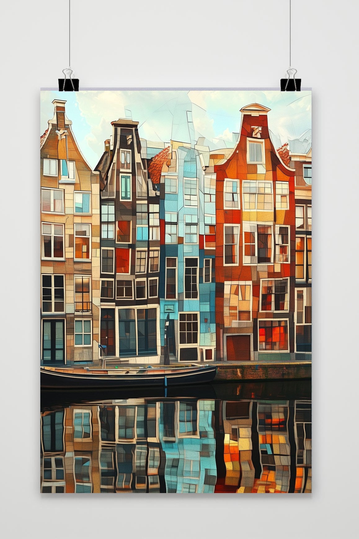 Amsterdam Geometric poster van 25 Artstreet