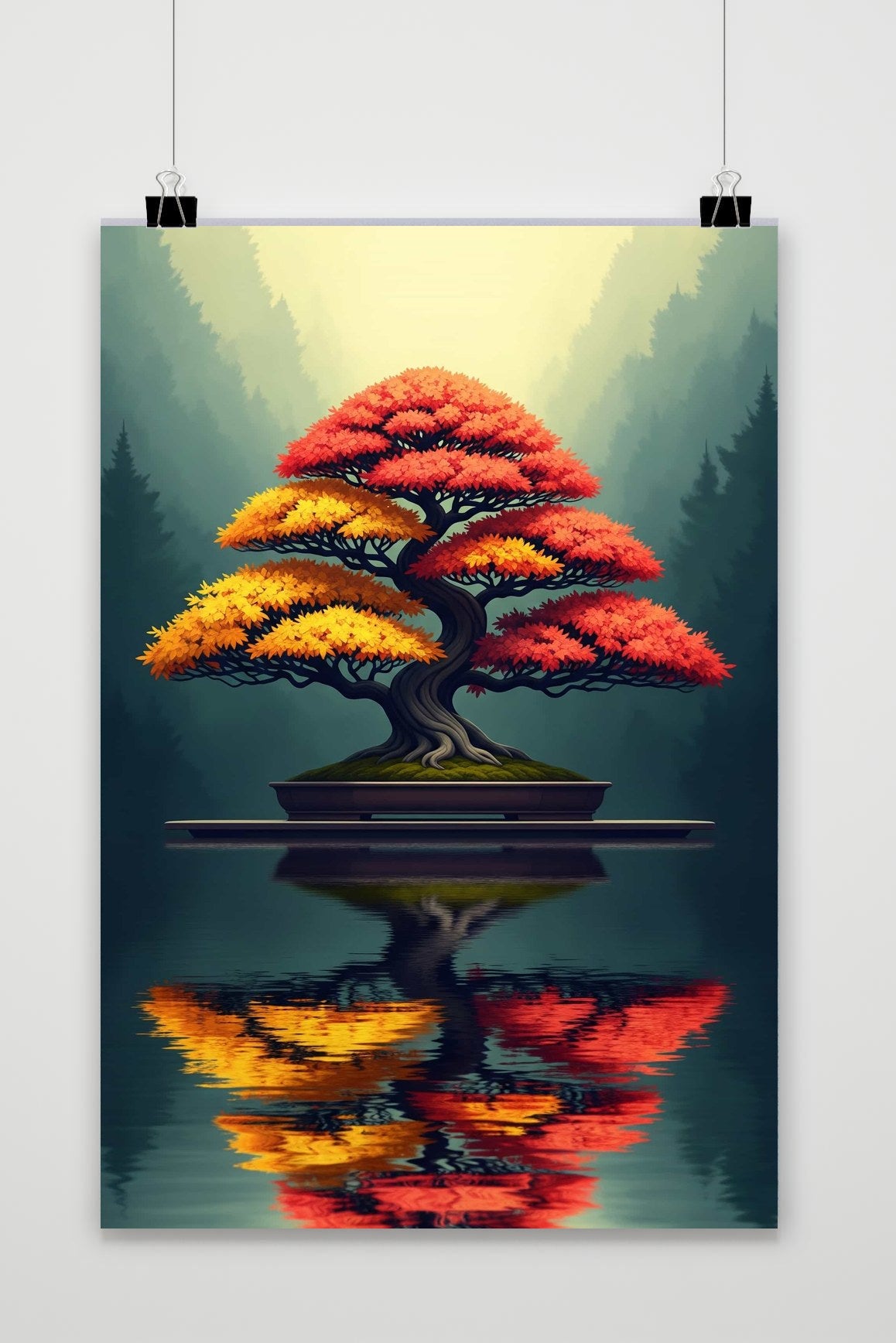 Bonsai Tree poster van 25 Artstreet