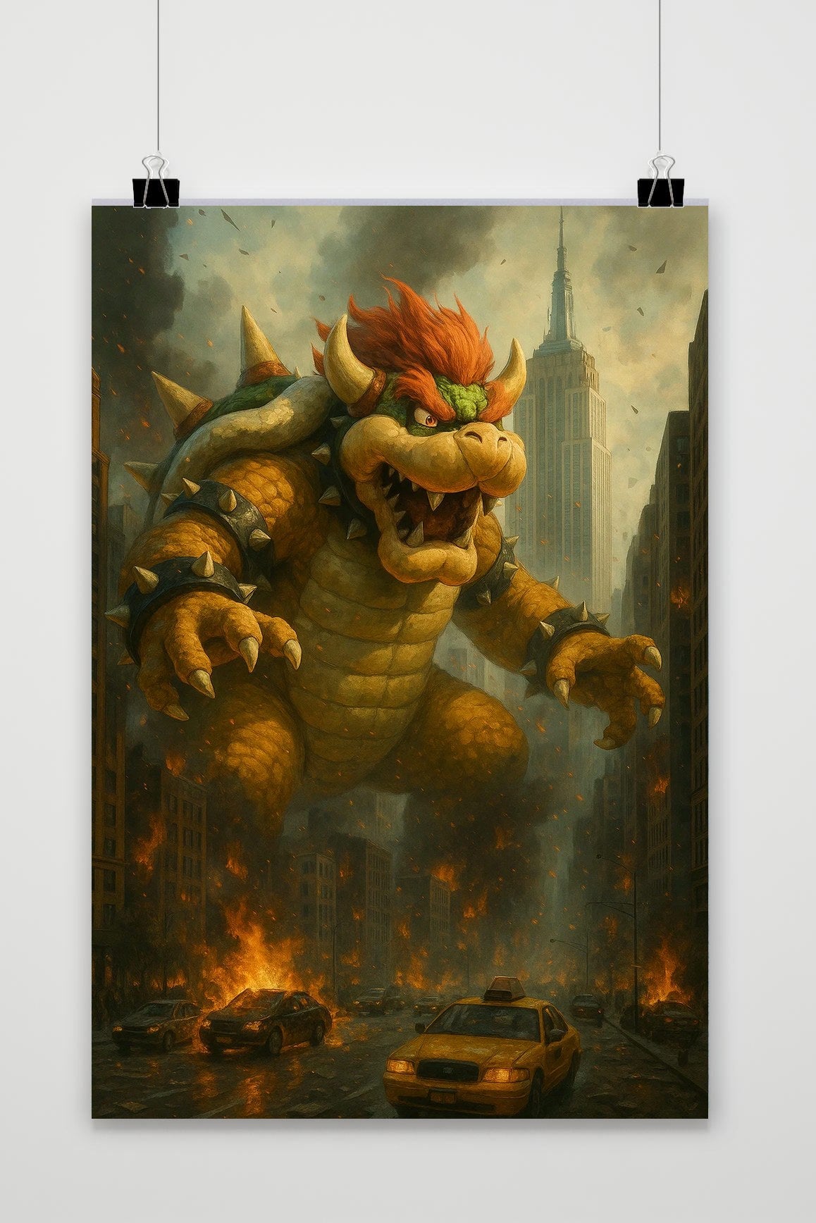 Bowser Super Mario poster van 25 Artstreet