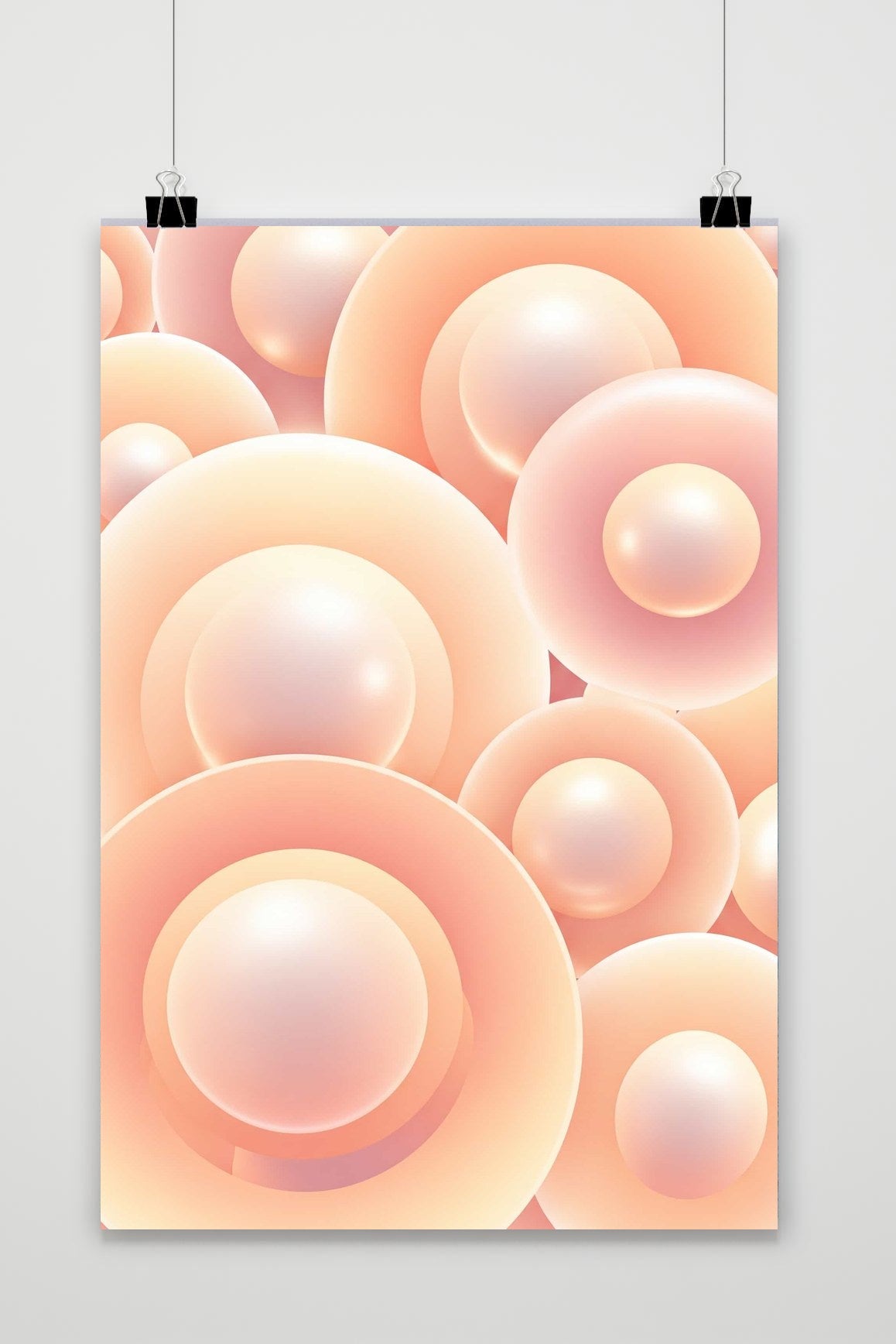 Circle Abstract poster van 25 Artstreet