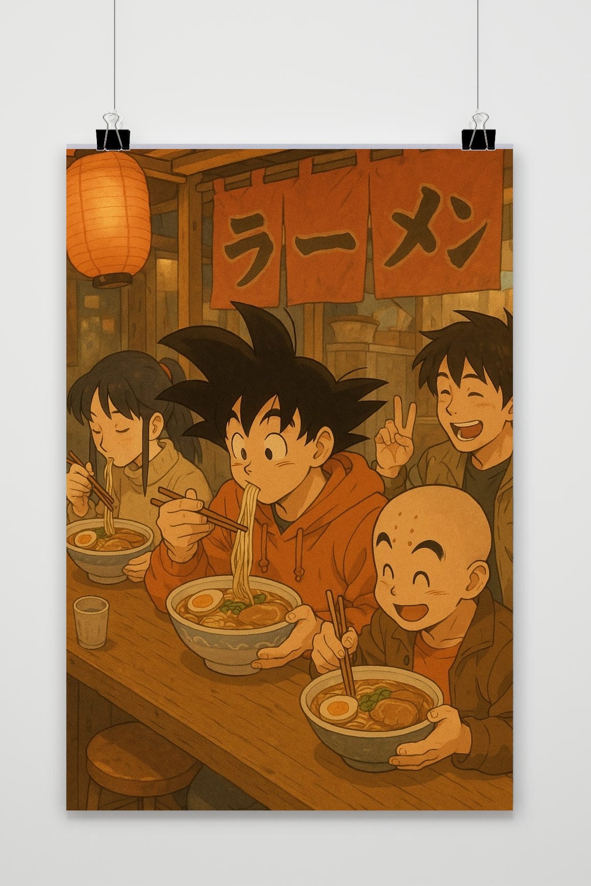 Dragon Ball Ramen poster van 25 Artstreet