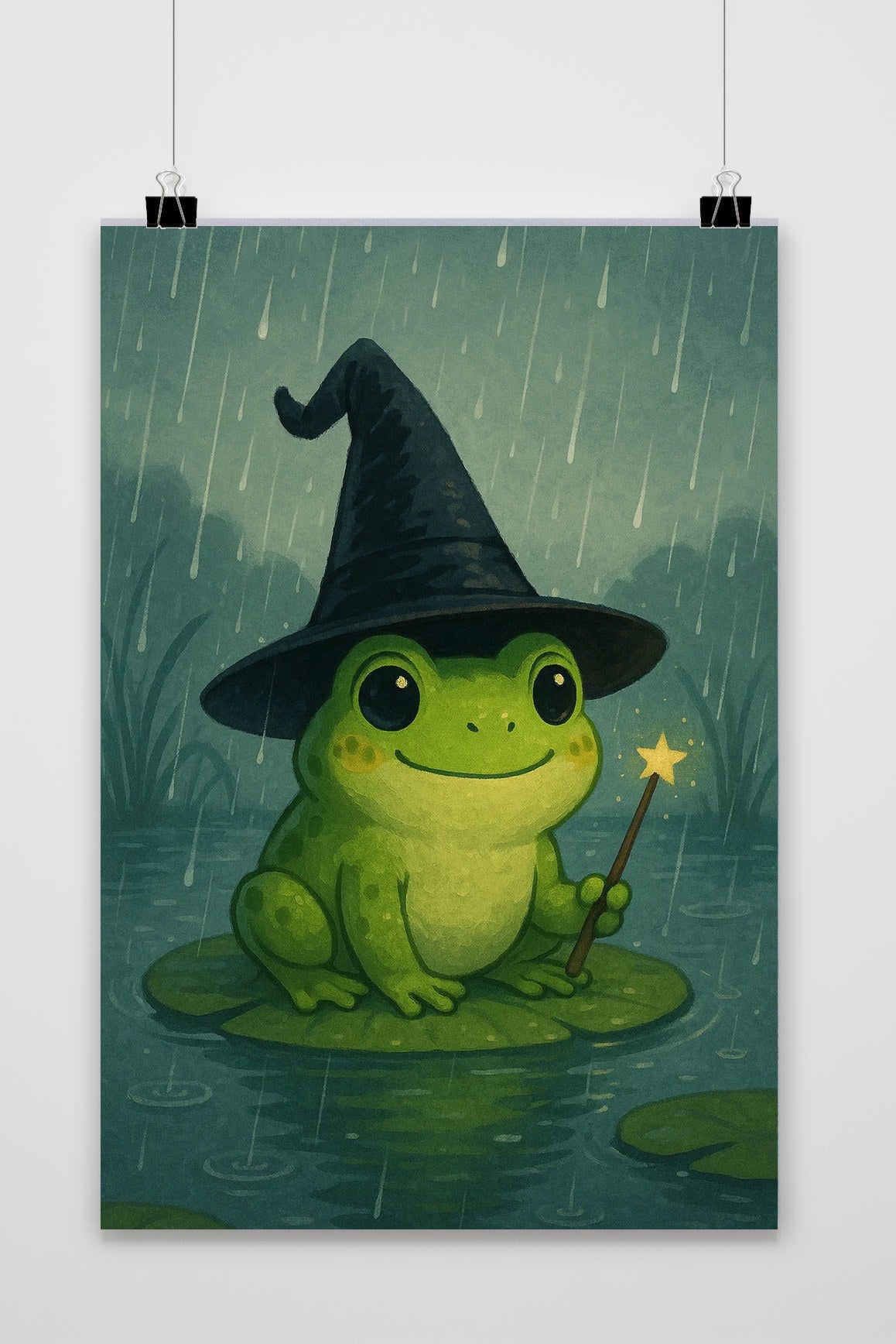 Frog Wizard poster van 25 Artstreet
