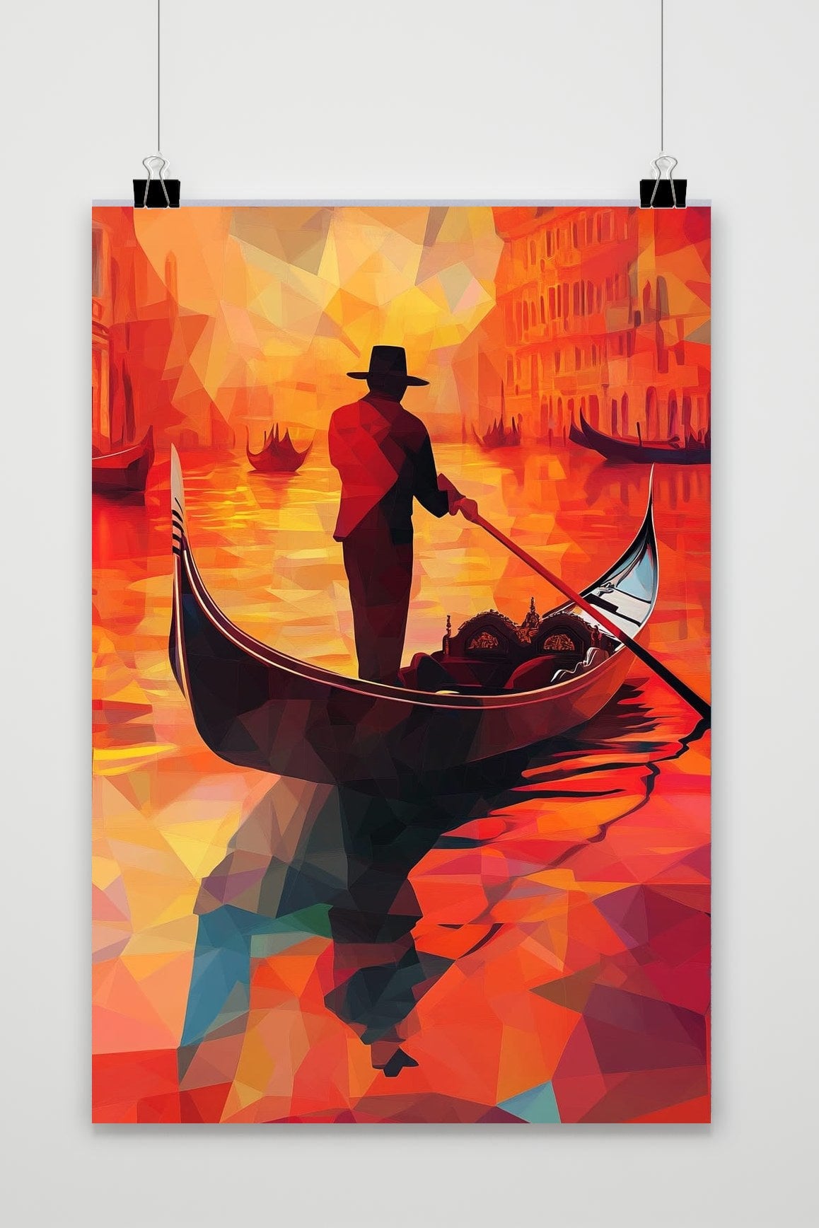 Gondola Venice poster van 25 Artstreet