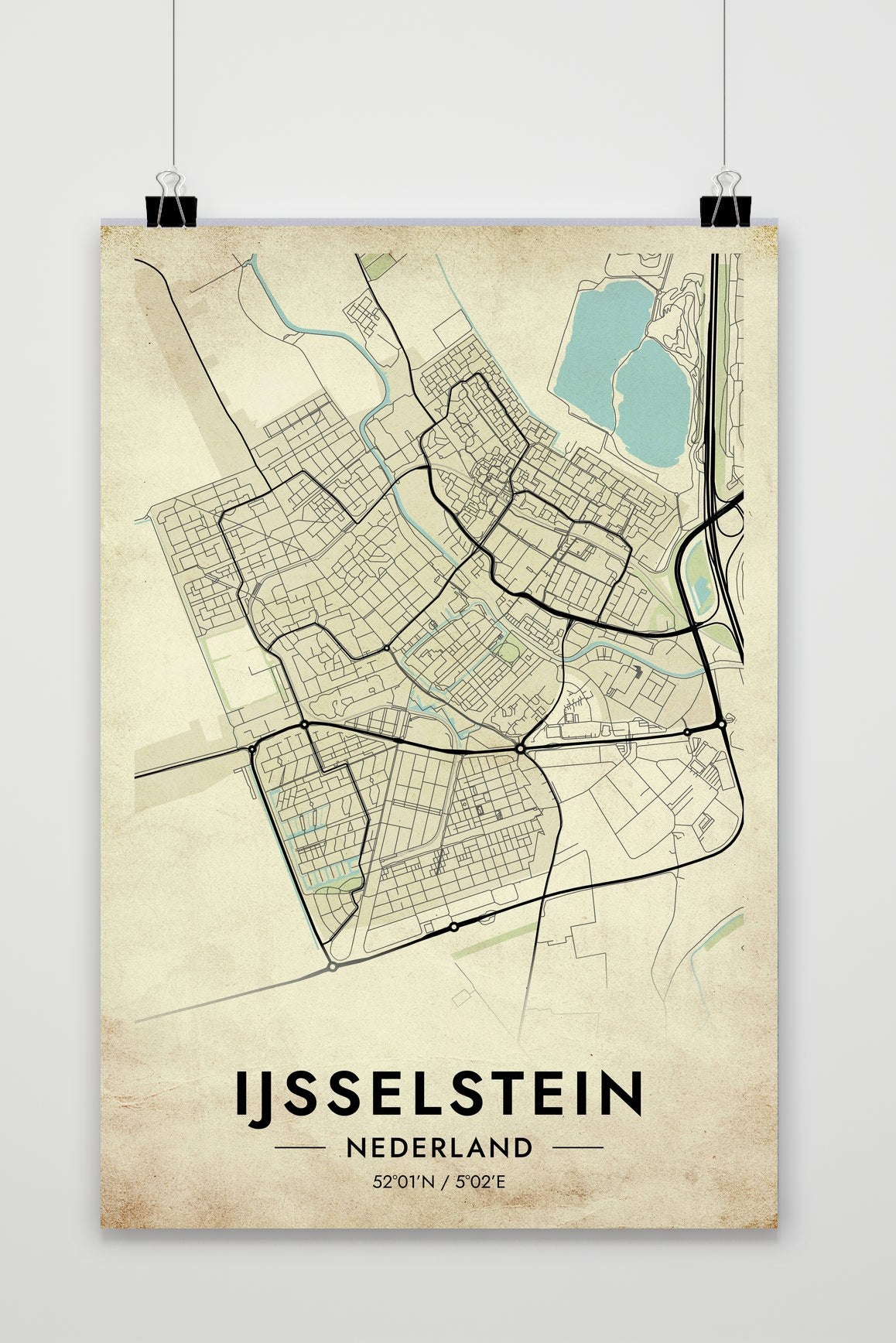 Ijsselstein Vintage poster van 25 Artstreet