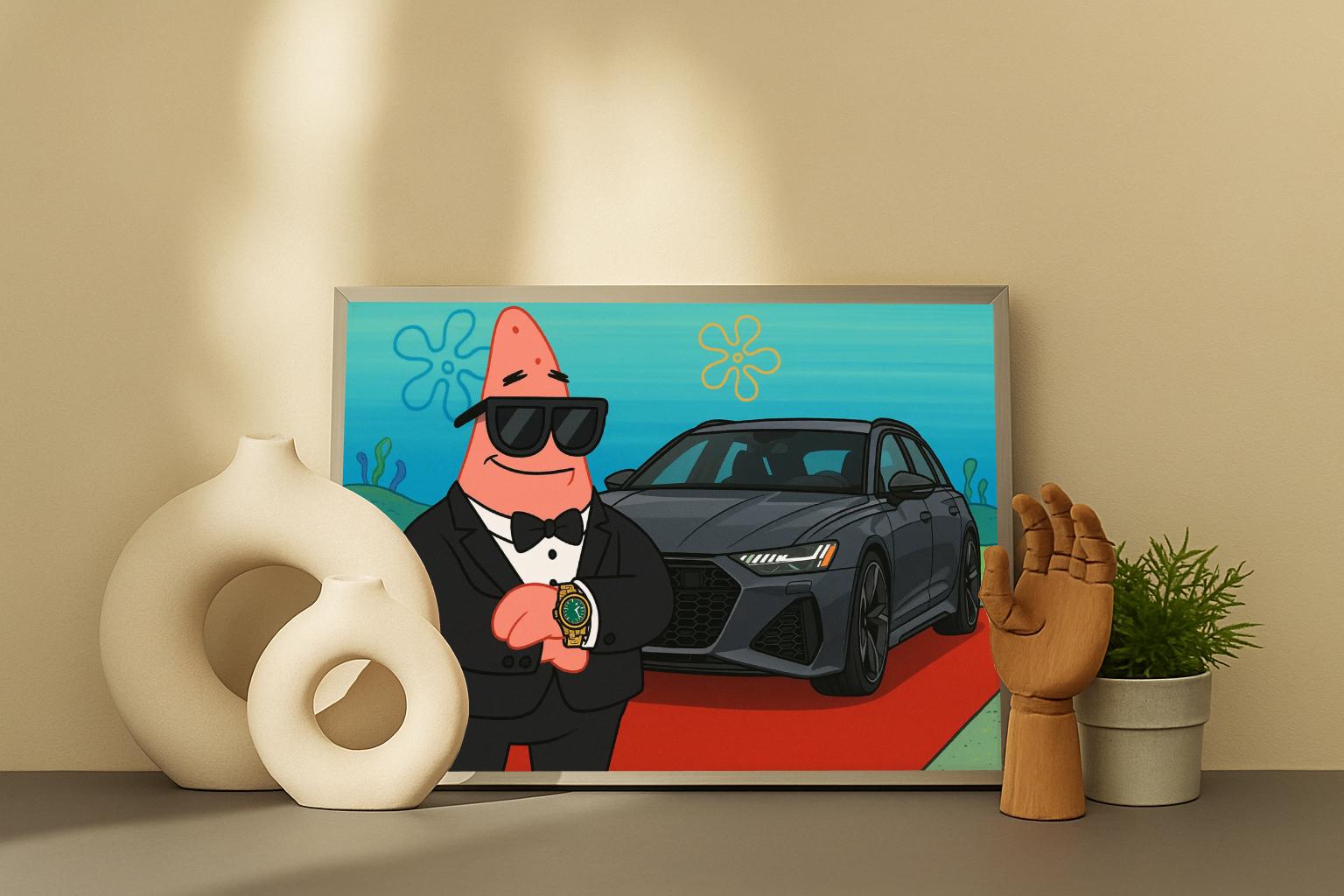 Patrick Star SpongeBob poster van 25 Artstreet