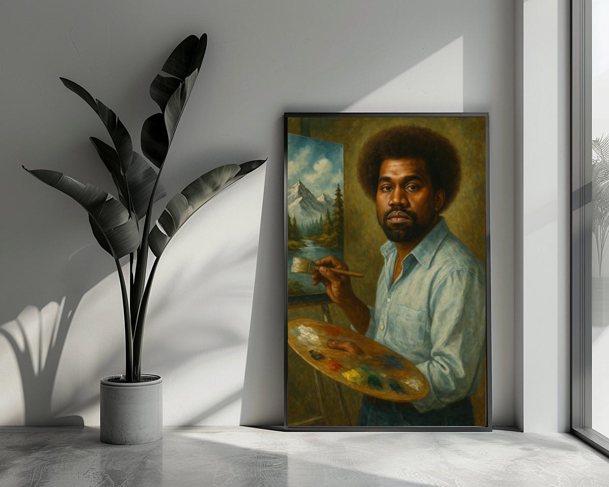 Kanye West Painter poster van 25 Artstreet