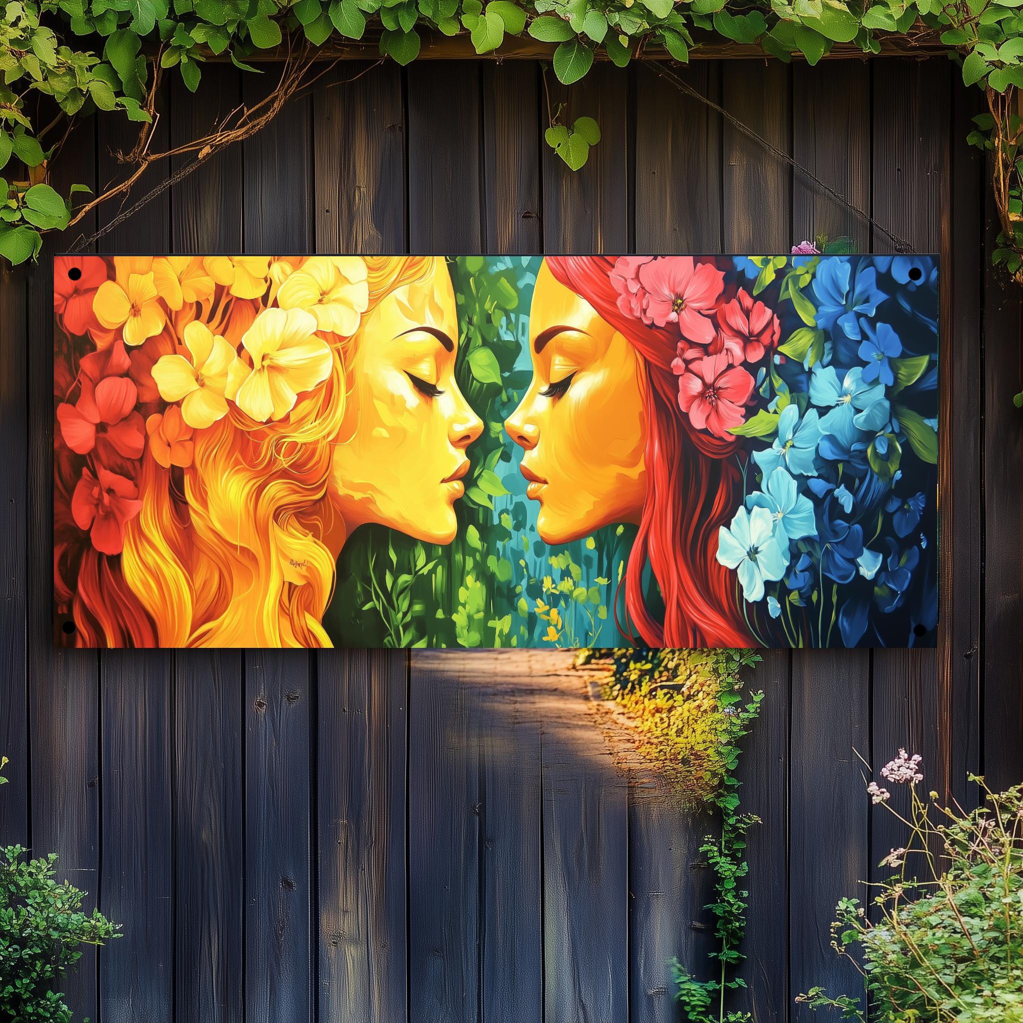 Tuinposter Bloemen Godinnen van 25 Artstreet