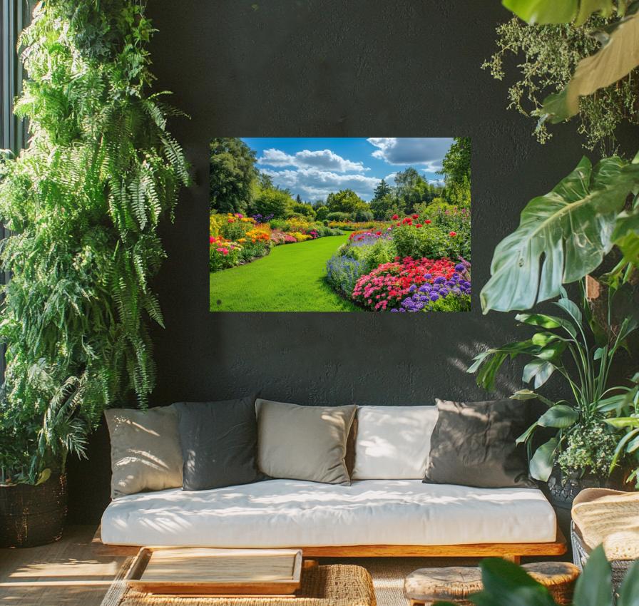 Tuinposter Zomer Tuin sfeerbeeld 1