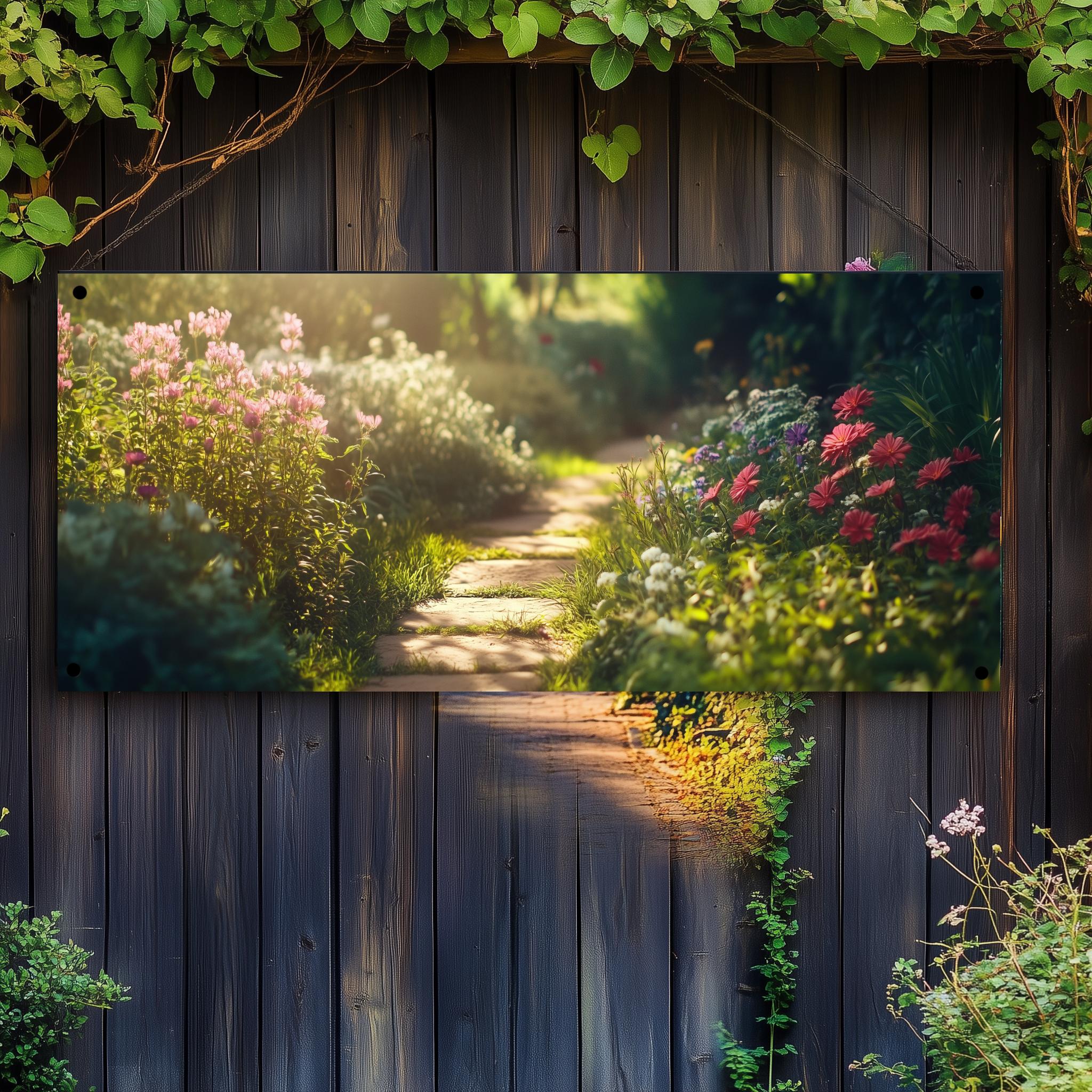 Tuinposter Zomer Tuin van 25 Artstreet