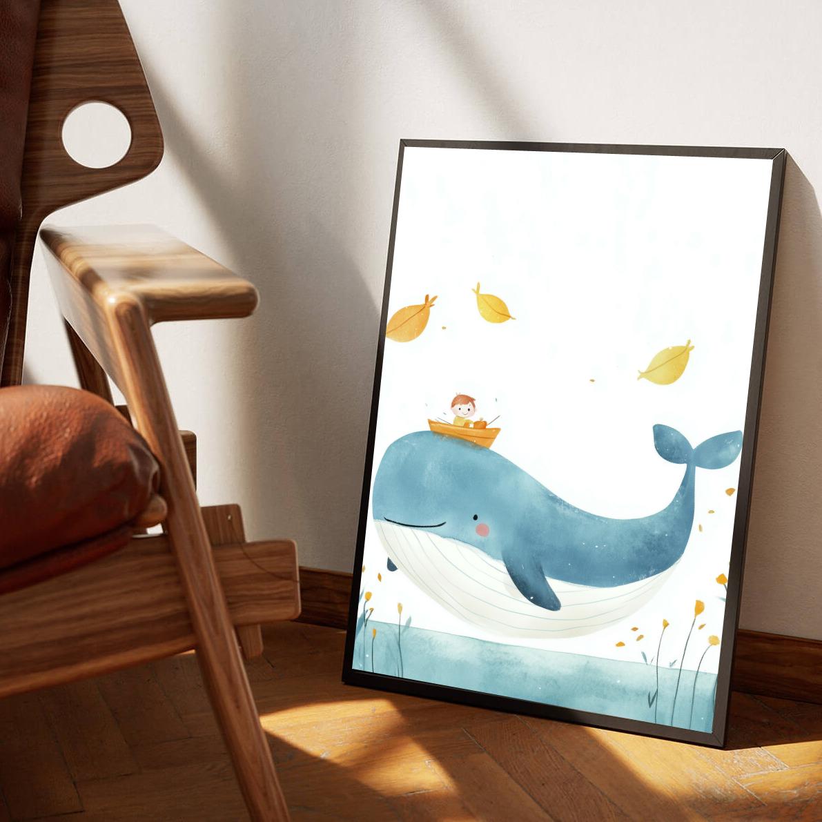 Whale Boy poster van 25 Artstreet