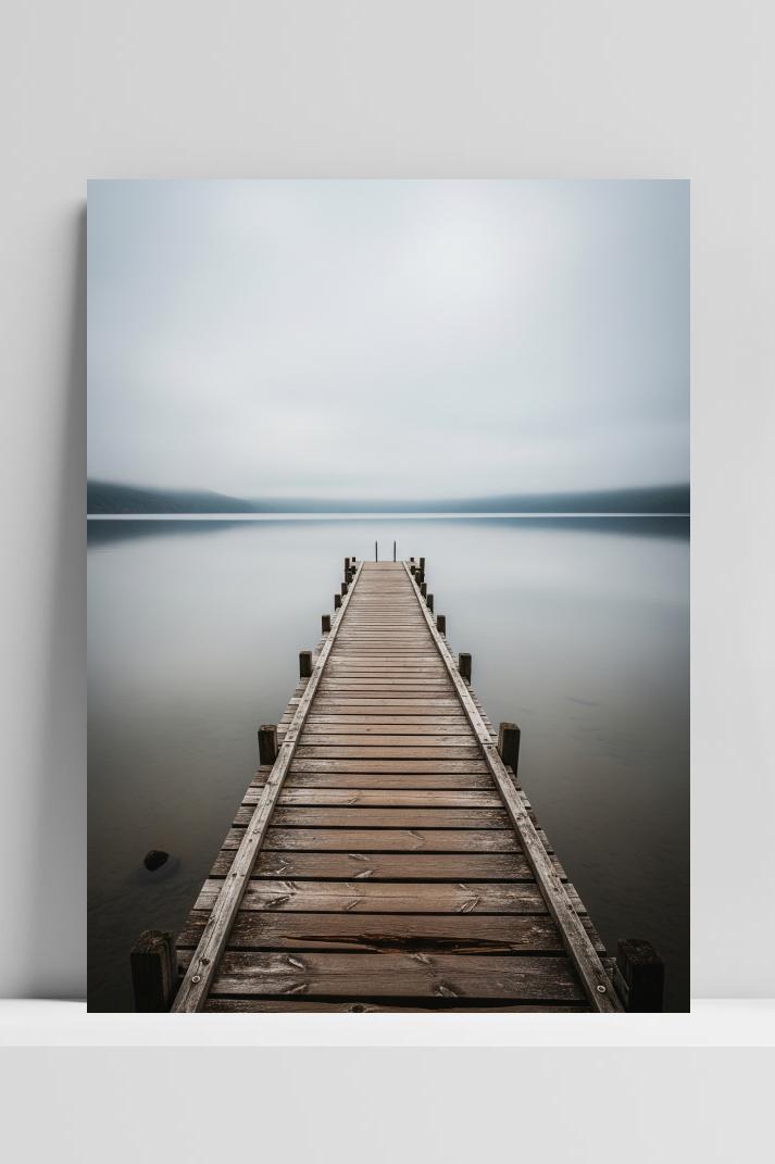 Dock Lake poster van 25 Artstreet