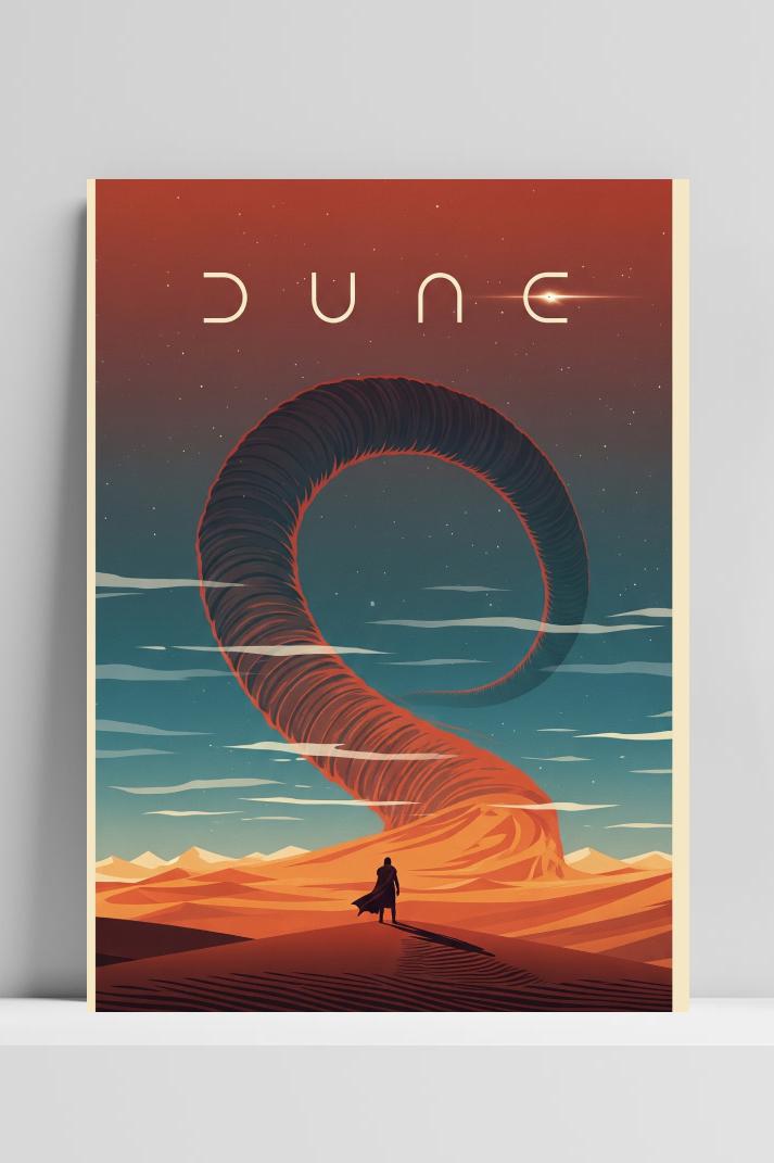 Dune poster van 25 Artstreet