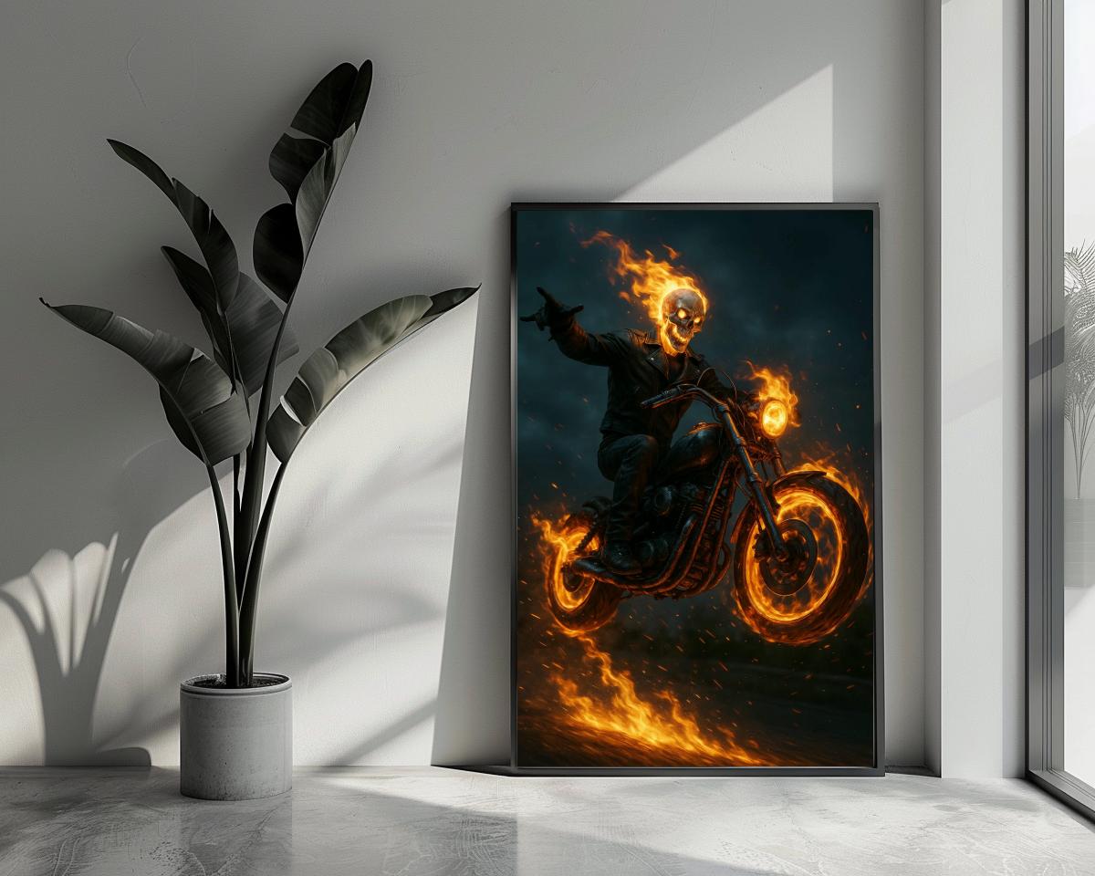 Ghost Rider poster van 25 Artstreet