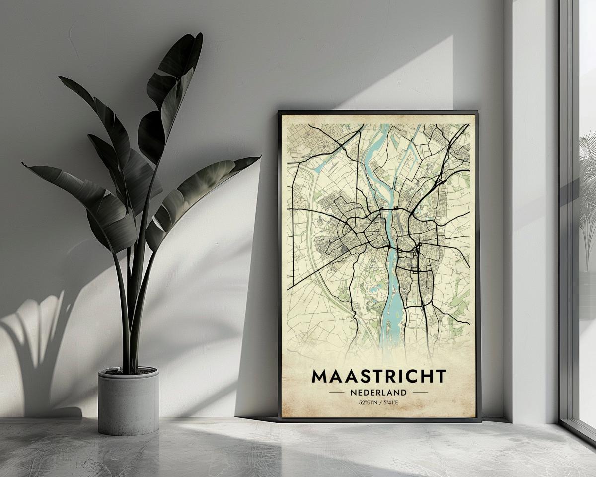 Maastricht Vintage poster van 25 Artstreet