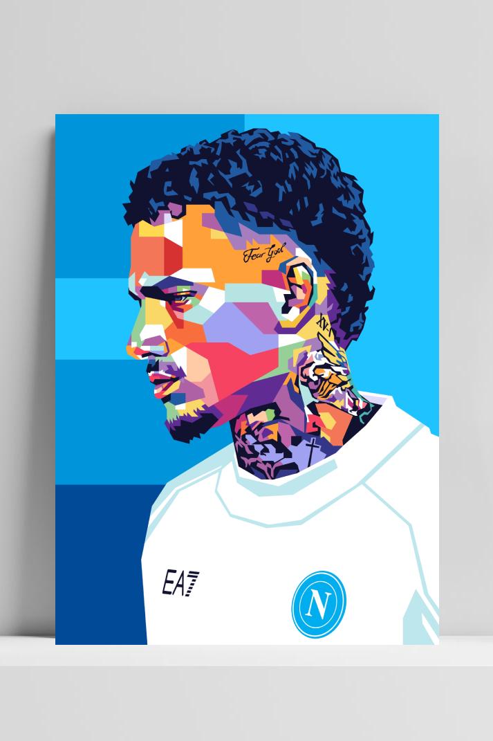 Noa Lang poster van 25 Artstreet
