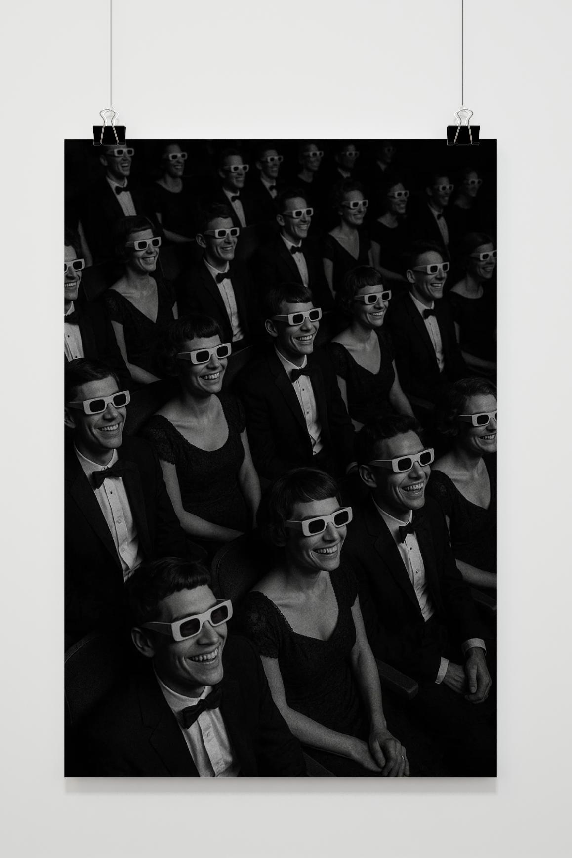 Cinema B&W poster van 25 Artstreet