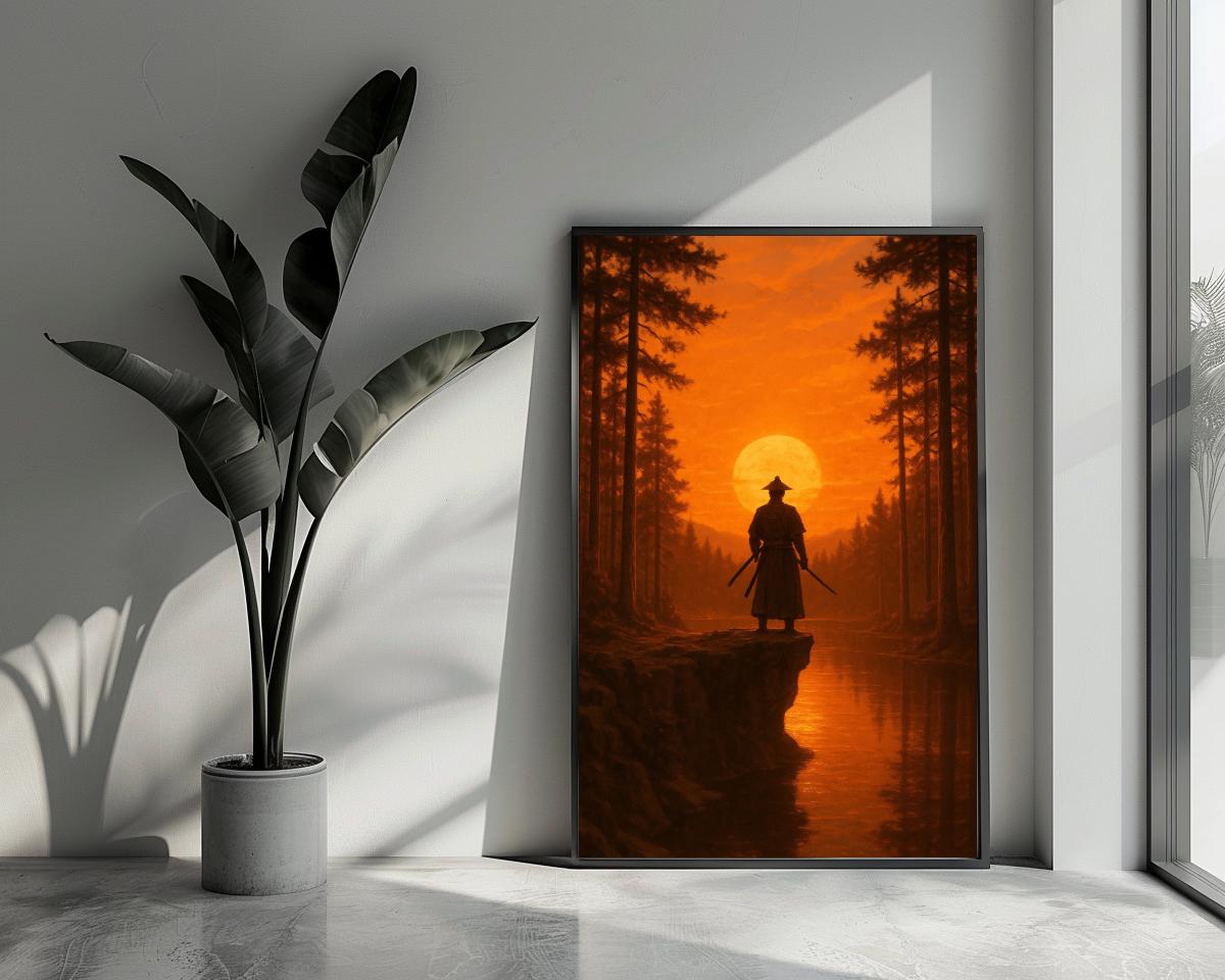 Samurai Warrior poster van 25 Artstreet
