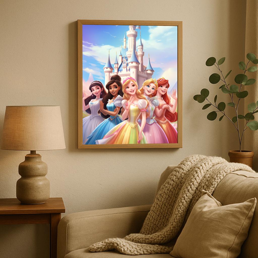 Prinsessen bij Kasteel poster sfeerbeeld 1