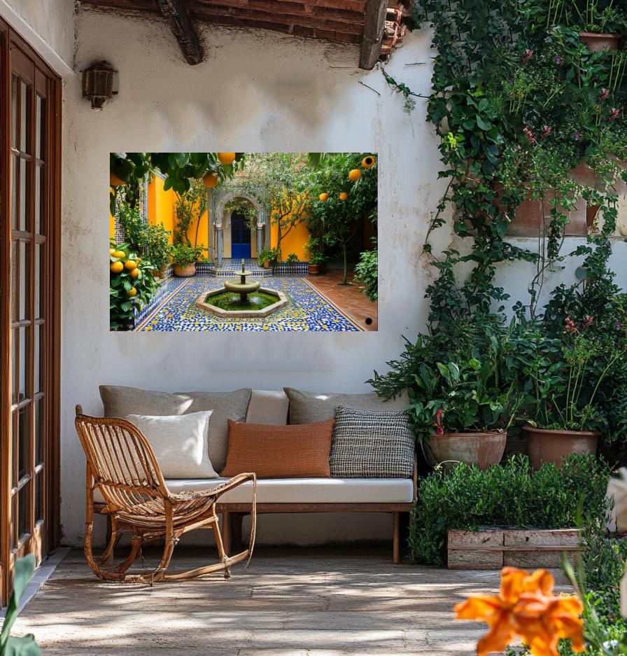 Tuinposter Marokko van 25 Artstreet