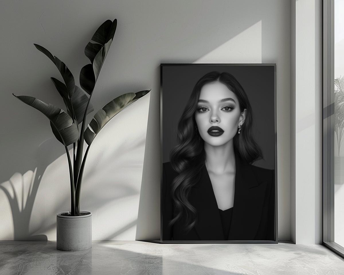 Olivia Rodrigo B&W poster van 25 Artstreet