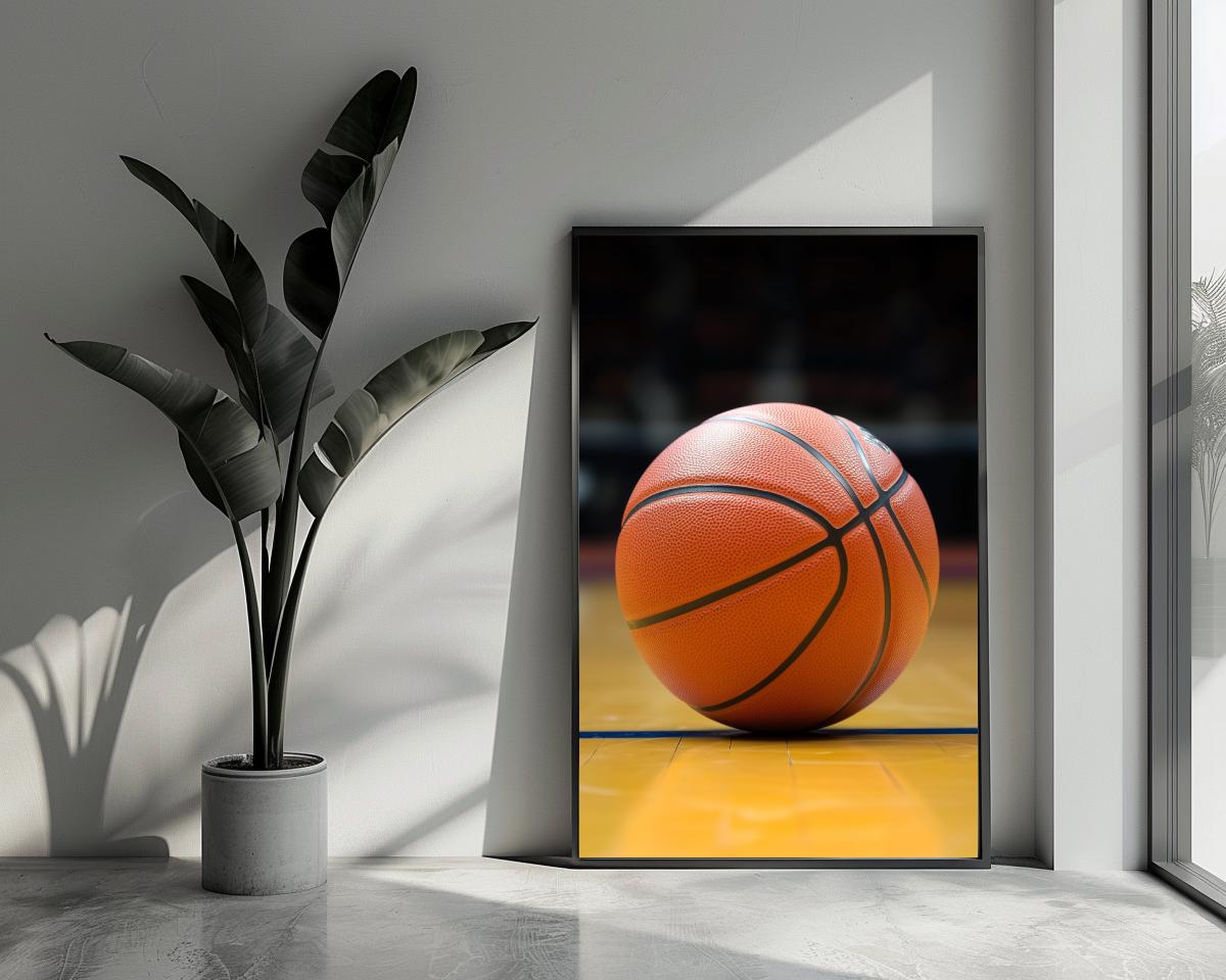 Ball Basketball poster van 25 Artstreet